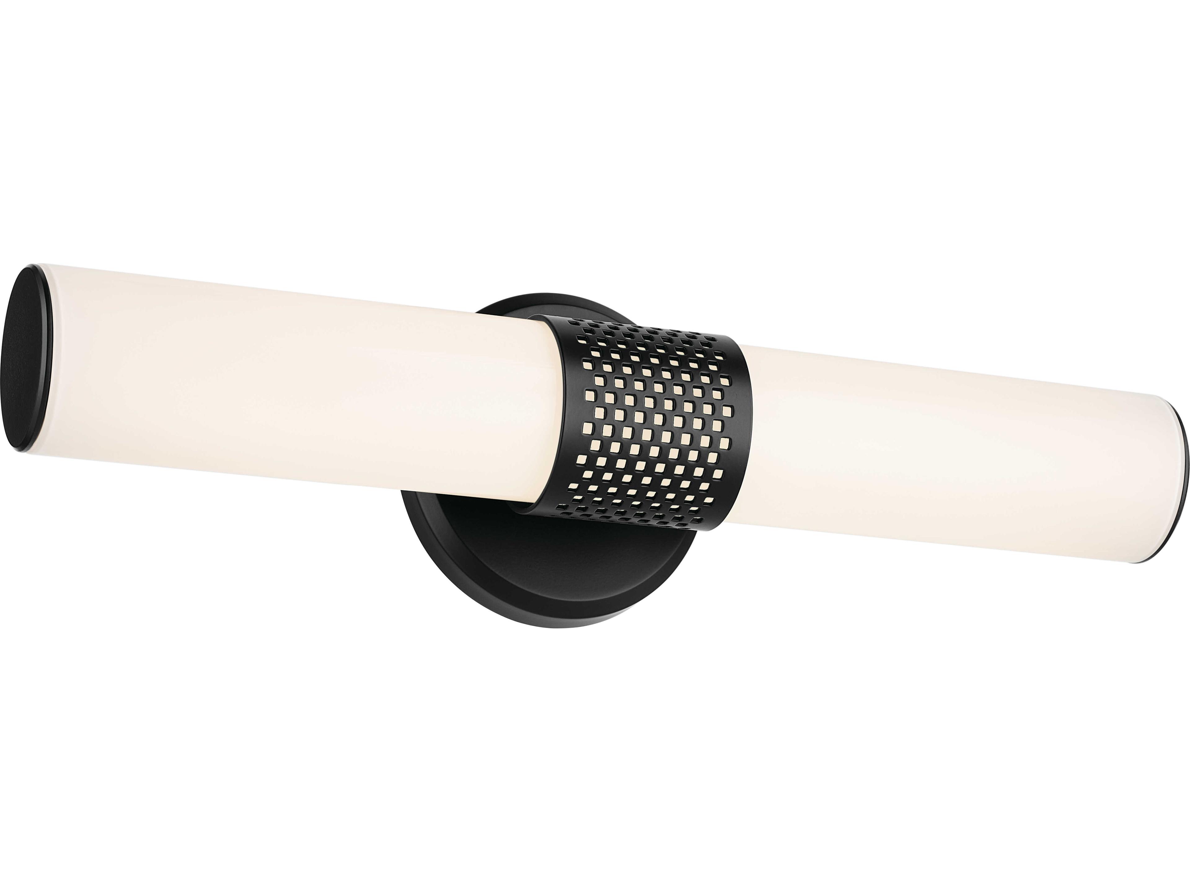 Sashi 1-Light Black Vanity Light