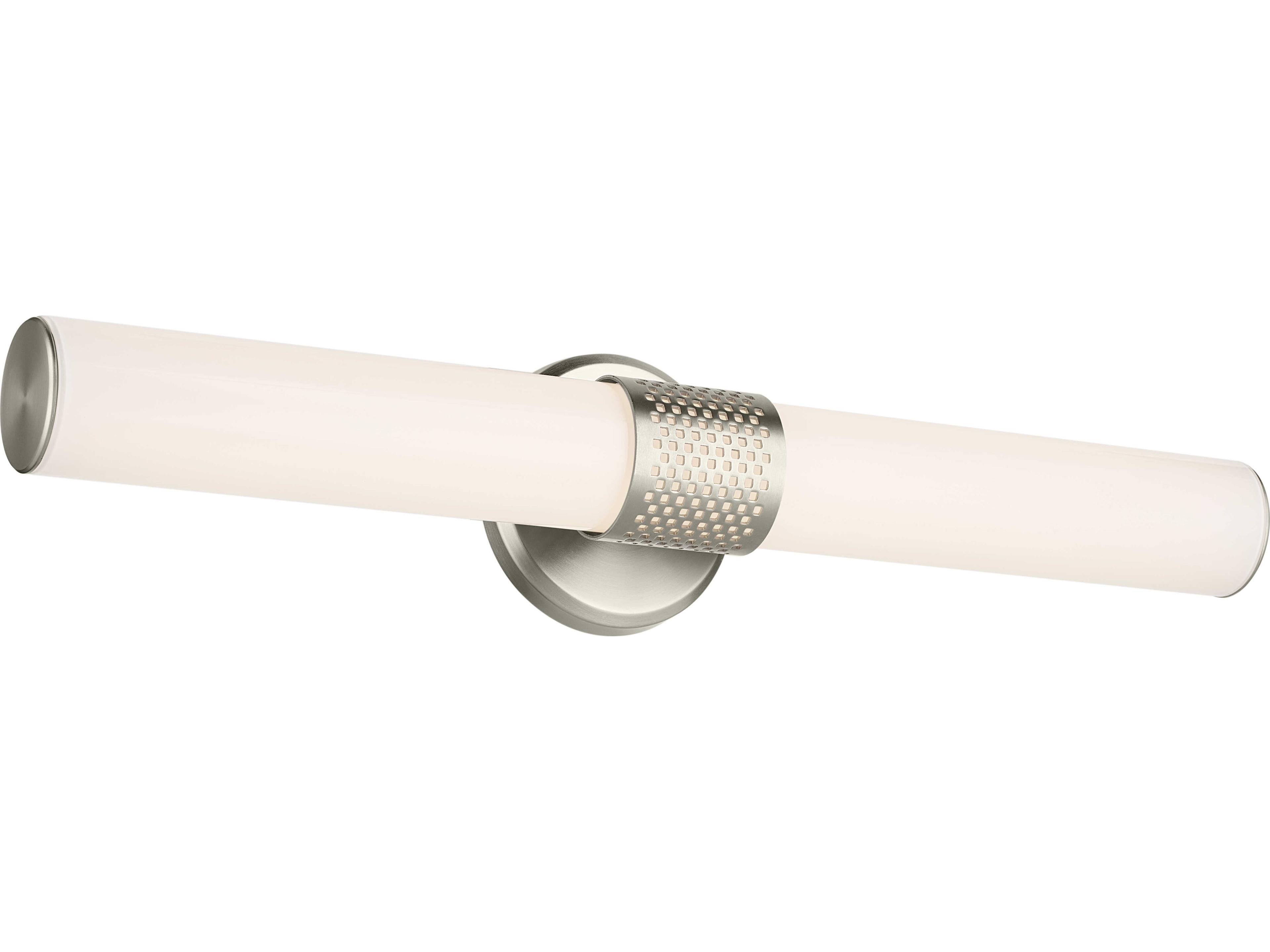 Sashi 1-Light Brushed Nickel Vanity Light