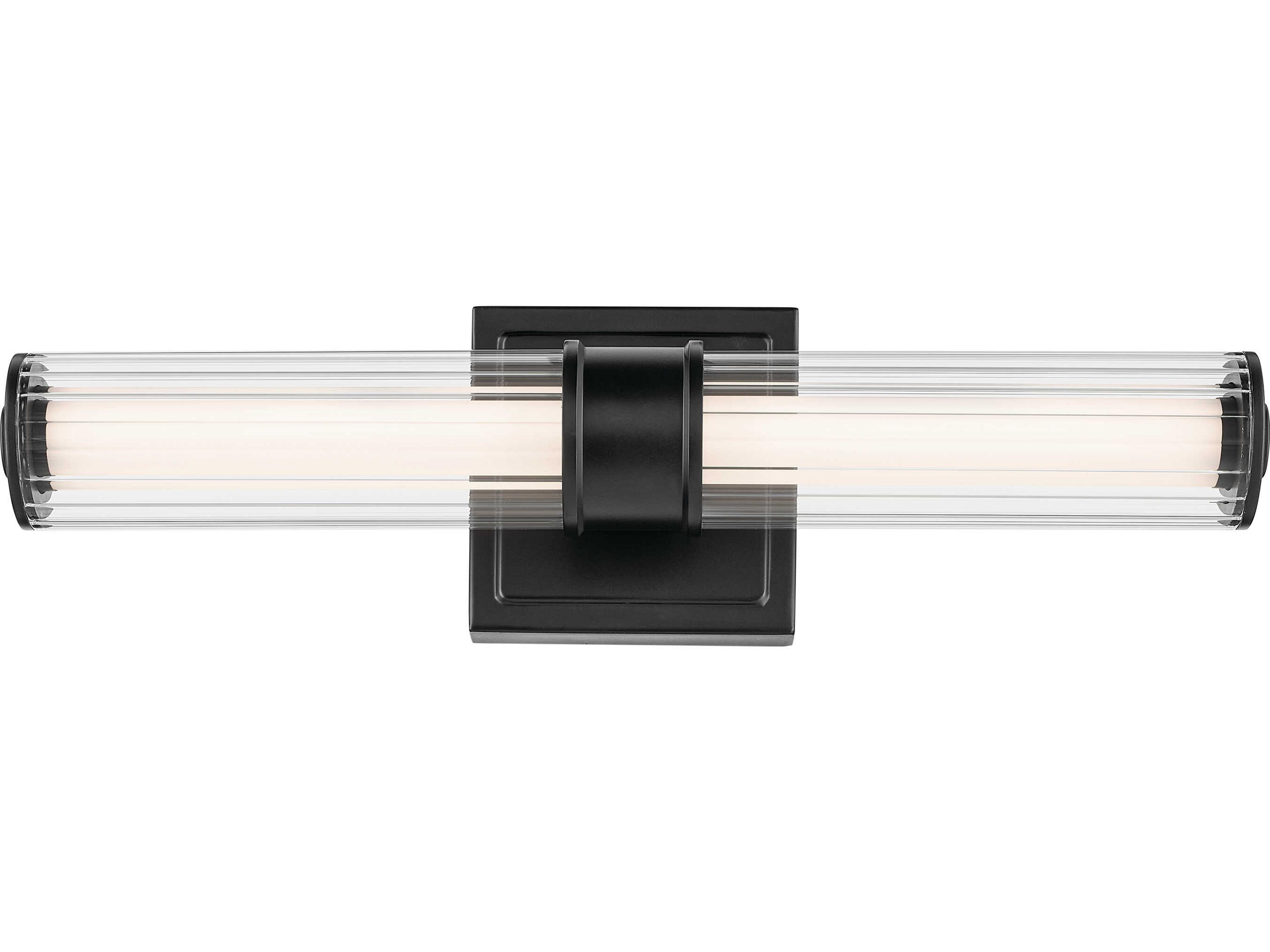 Kichler Laurene 1-Light Black Vanity Light