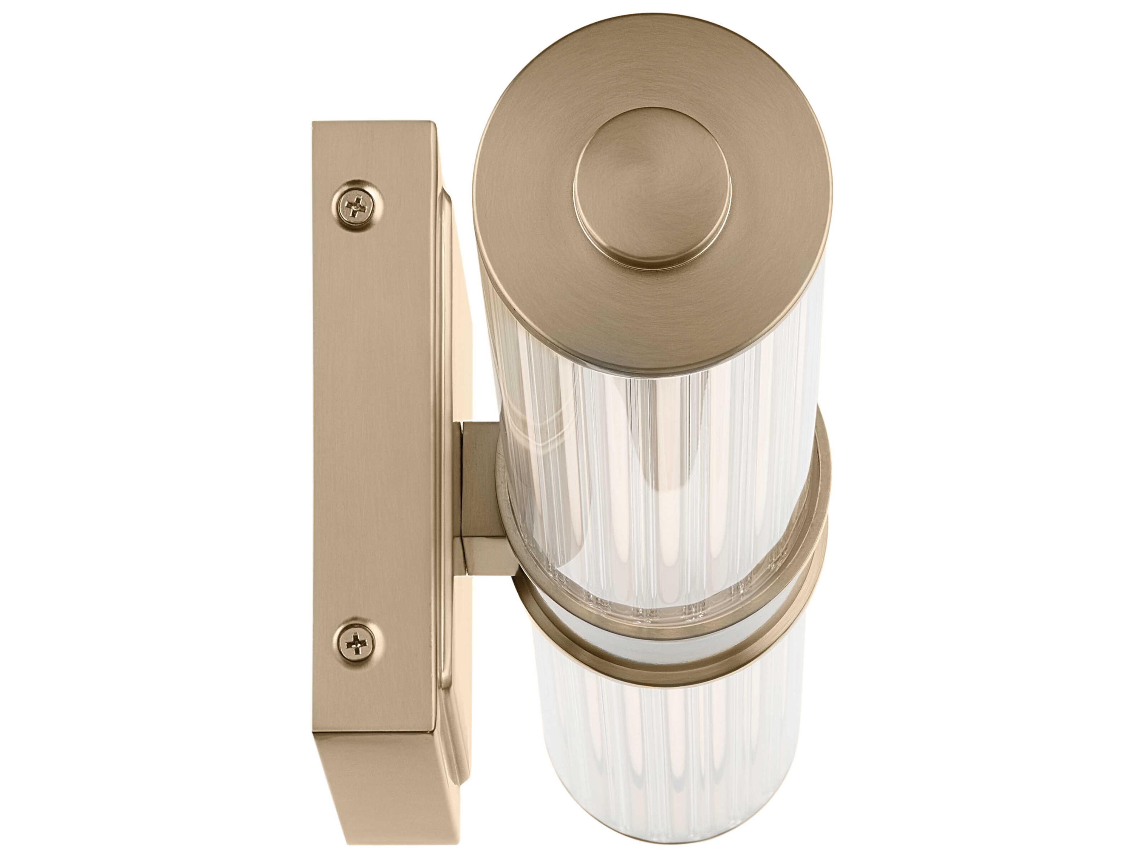 Kichler Laurene 1-Light Champagne Bronze Vanity Light