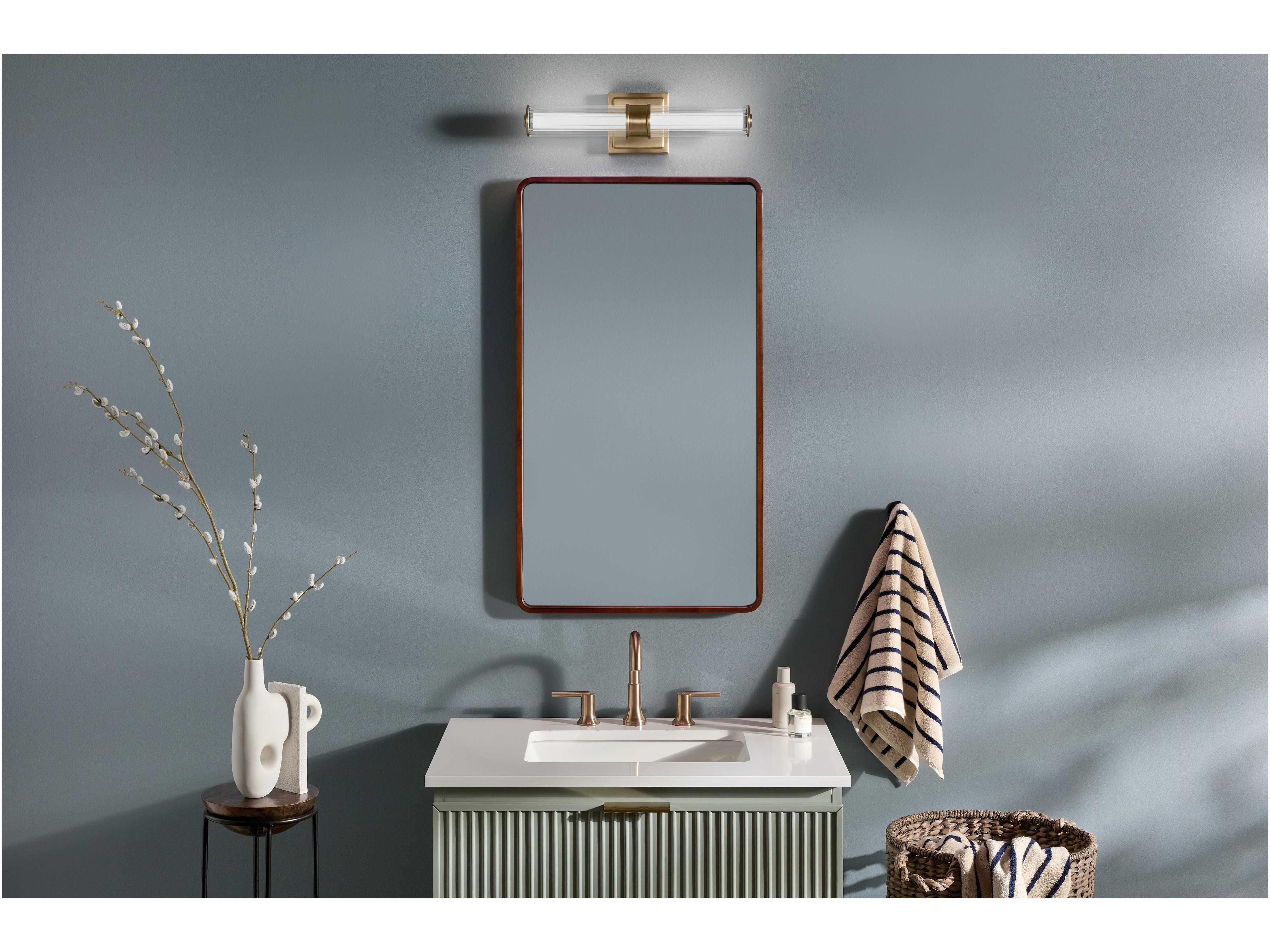 Kichler Laurene 1-Light Champagne Bronze Vanity Light