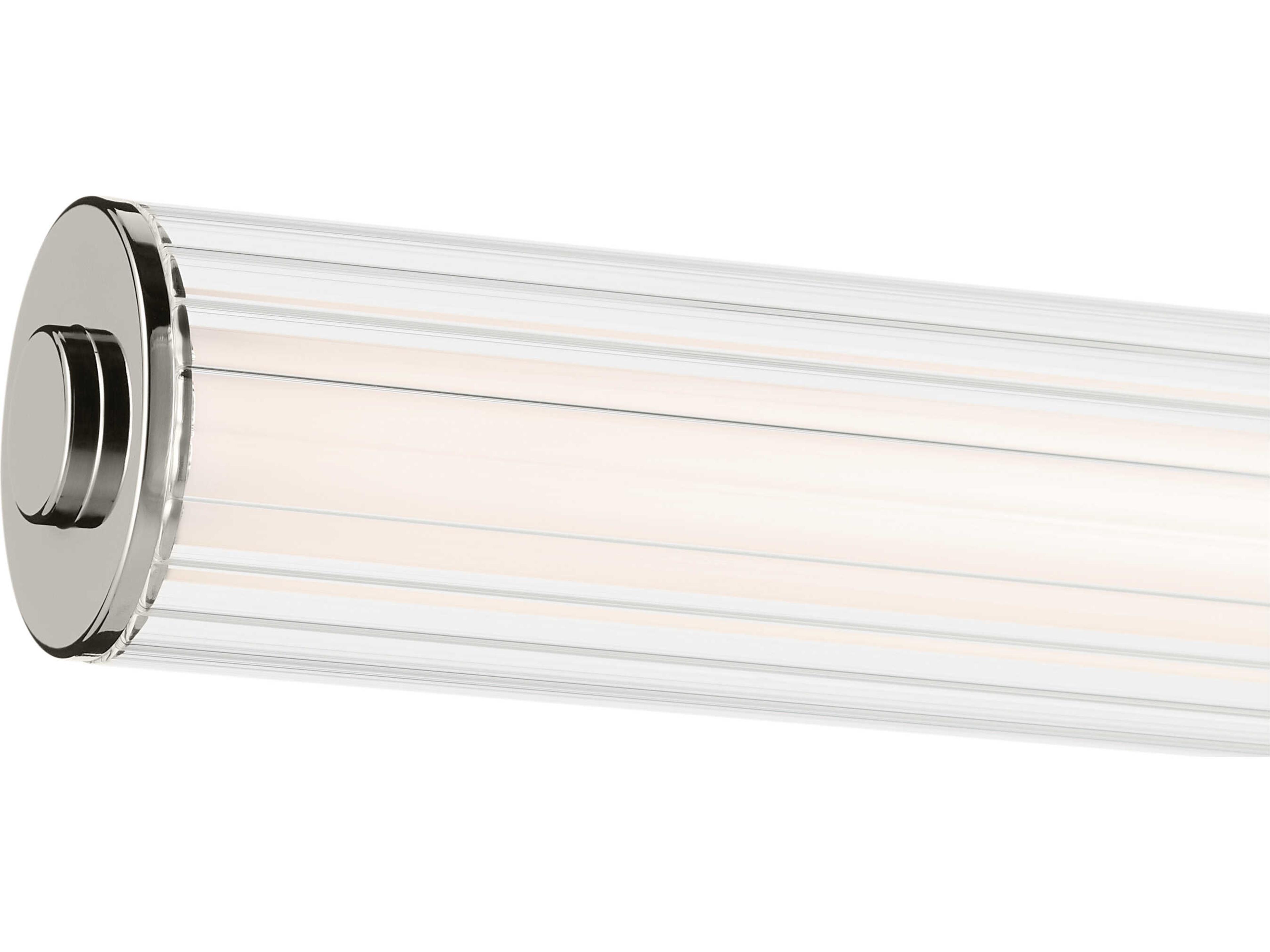 Kichler Laurene 1-Light Polished Nickel Vanity Light