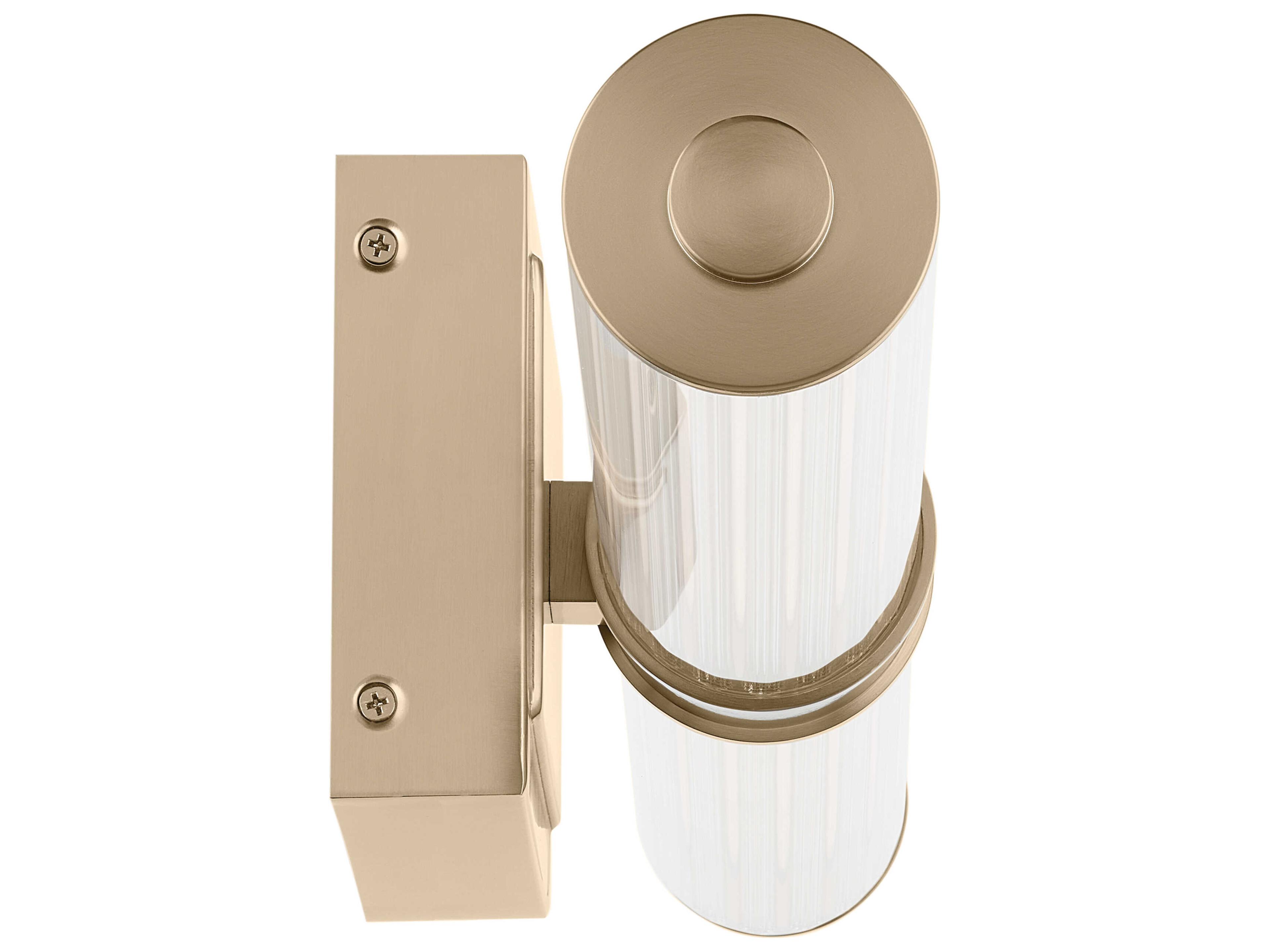 Kichler Laurene 1-Light Champagne Bronze Vanity Light