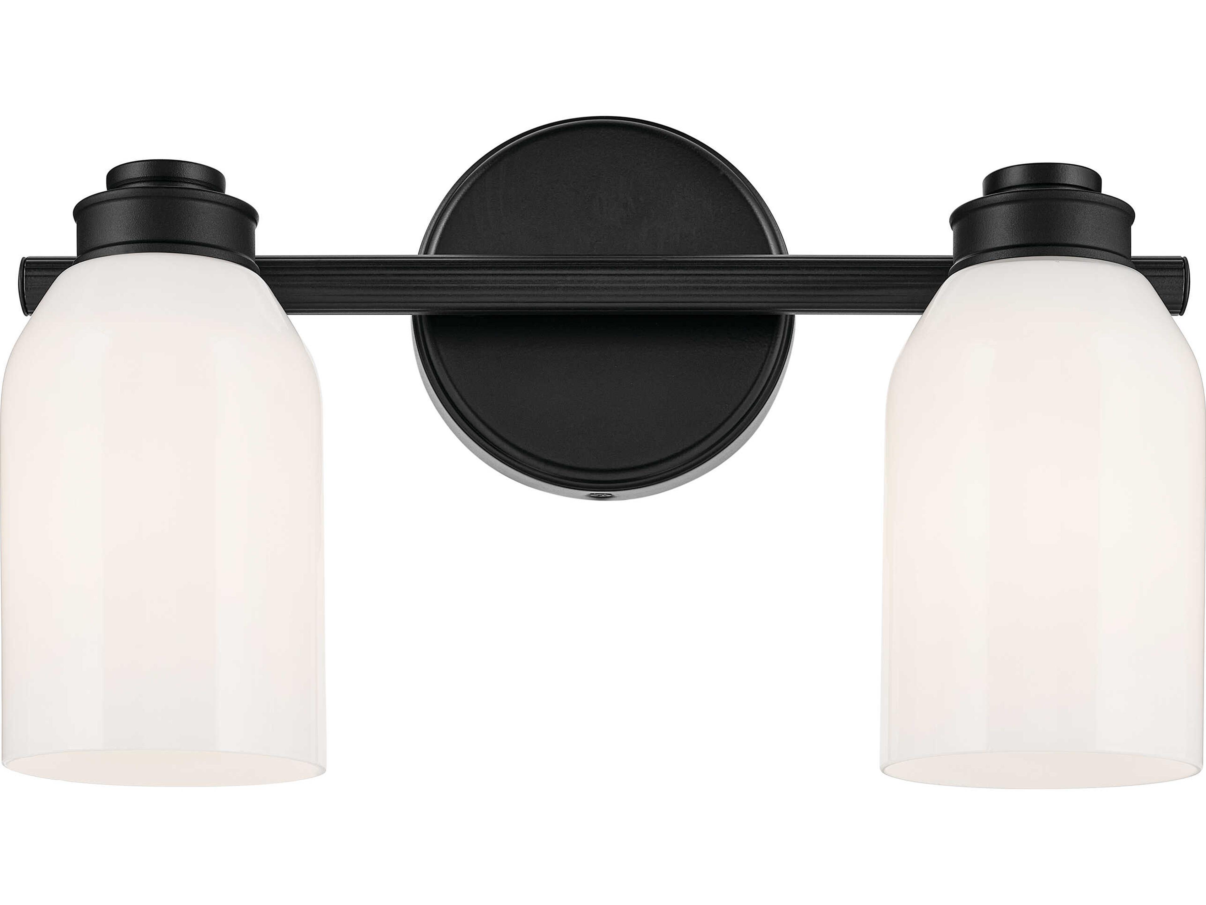 Kichler Shae 2-Light Black Vanity Light