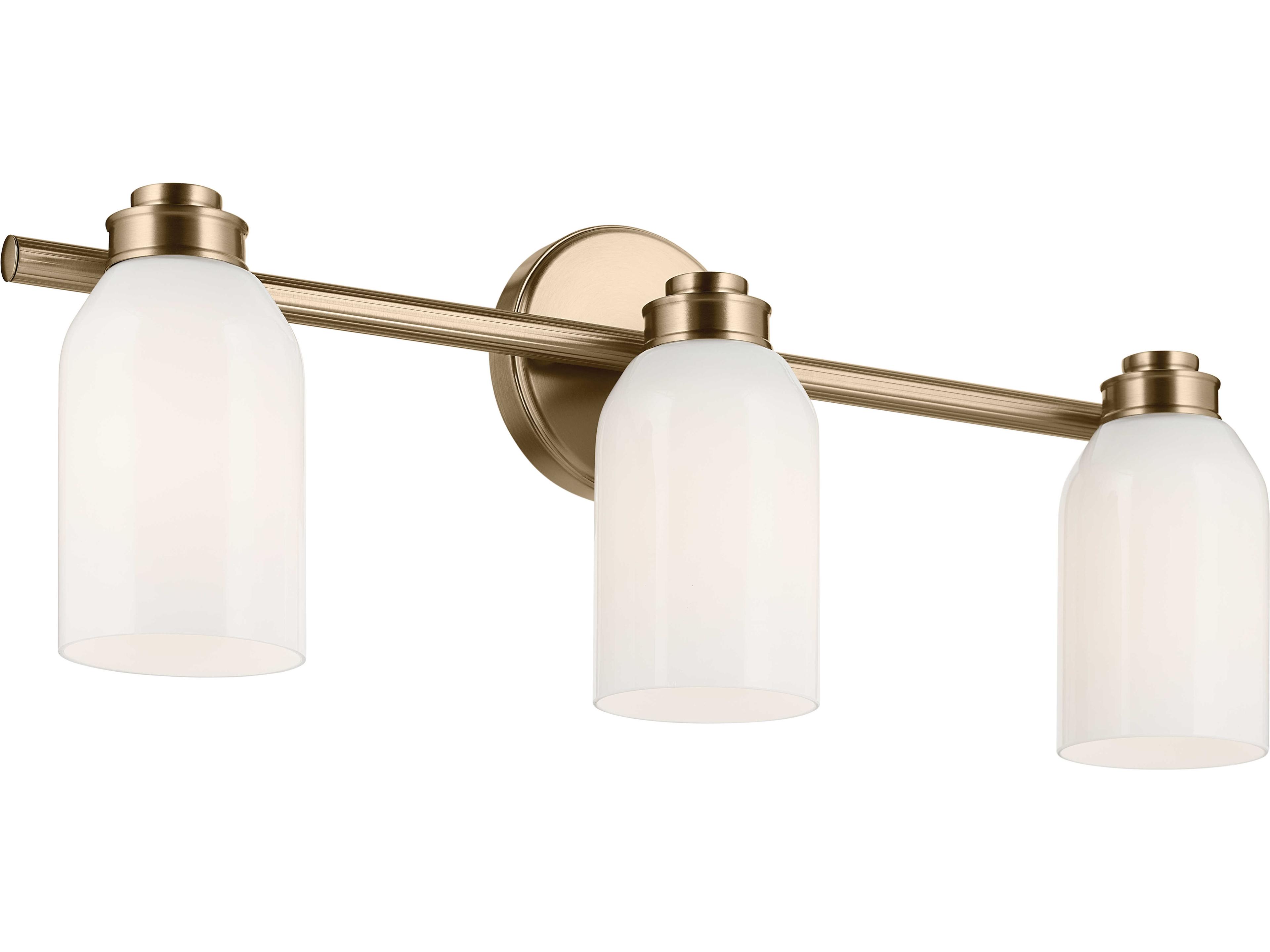 Shae 3-Light Champagne Bronze Vanity Light