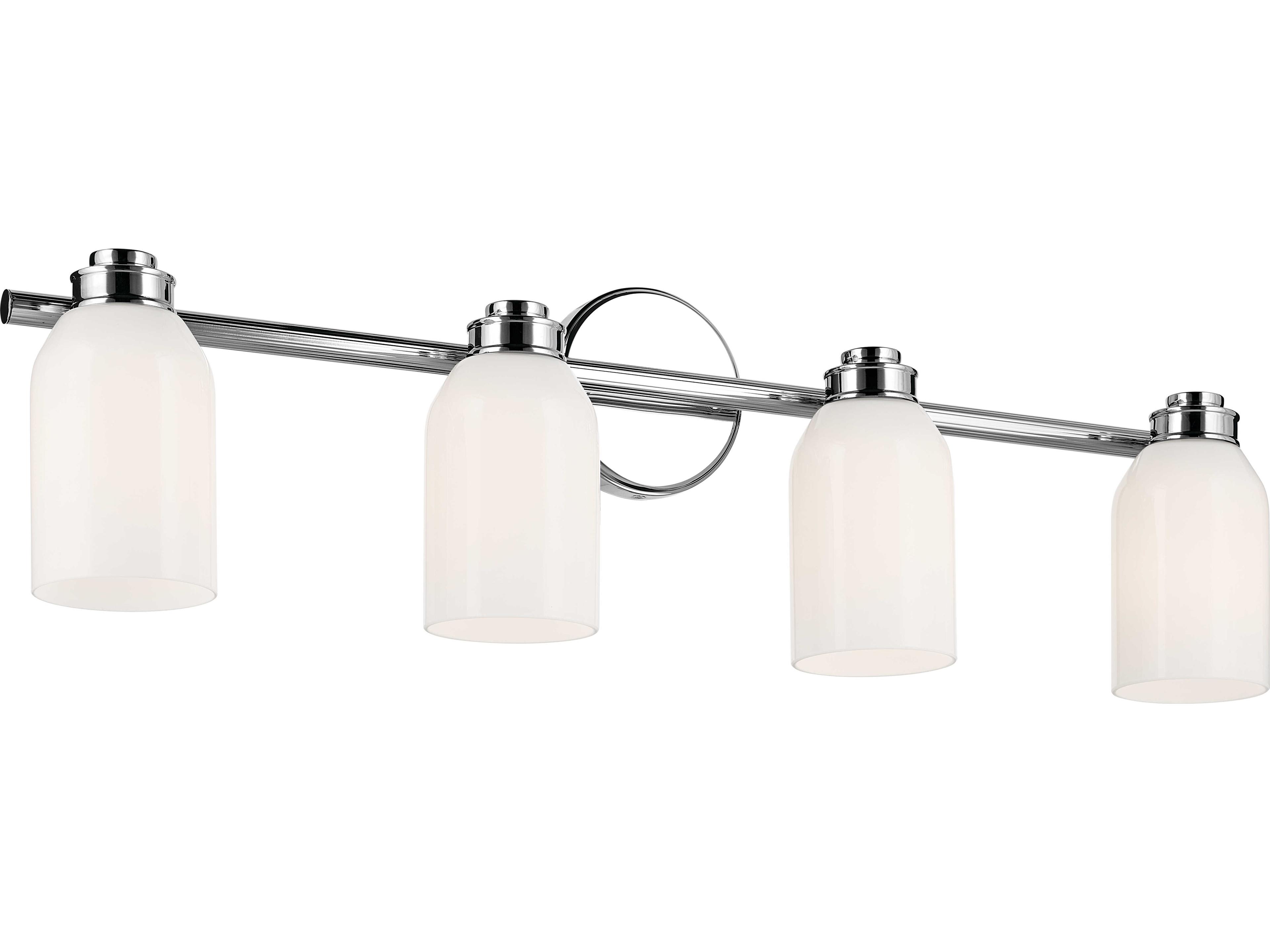 Shae 4-Light Chrome Vanity Light