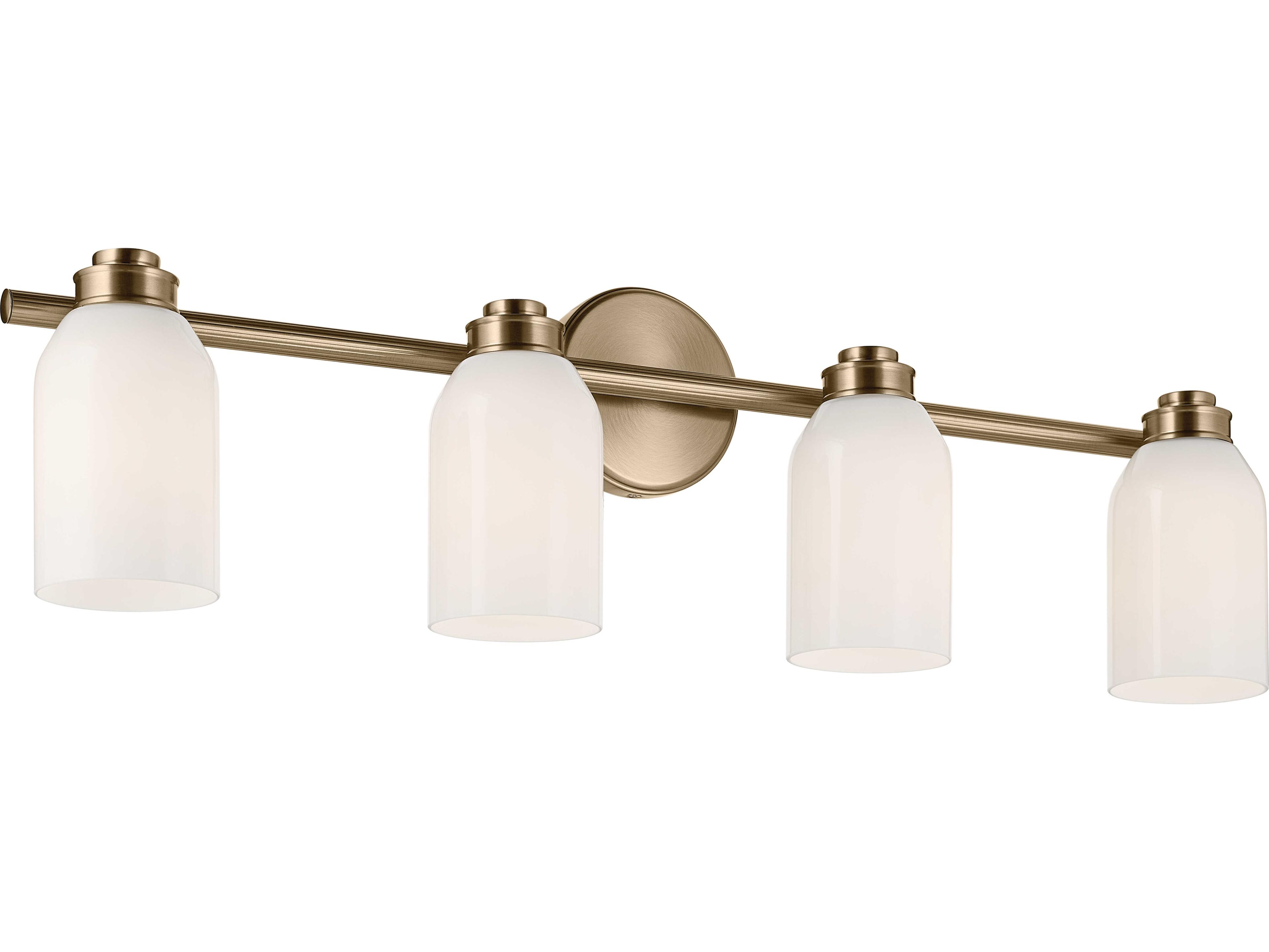 Shae 4-Light Champagne Bronze Vanity Light