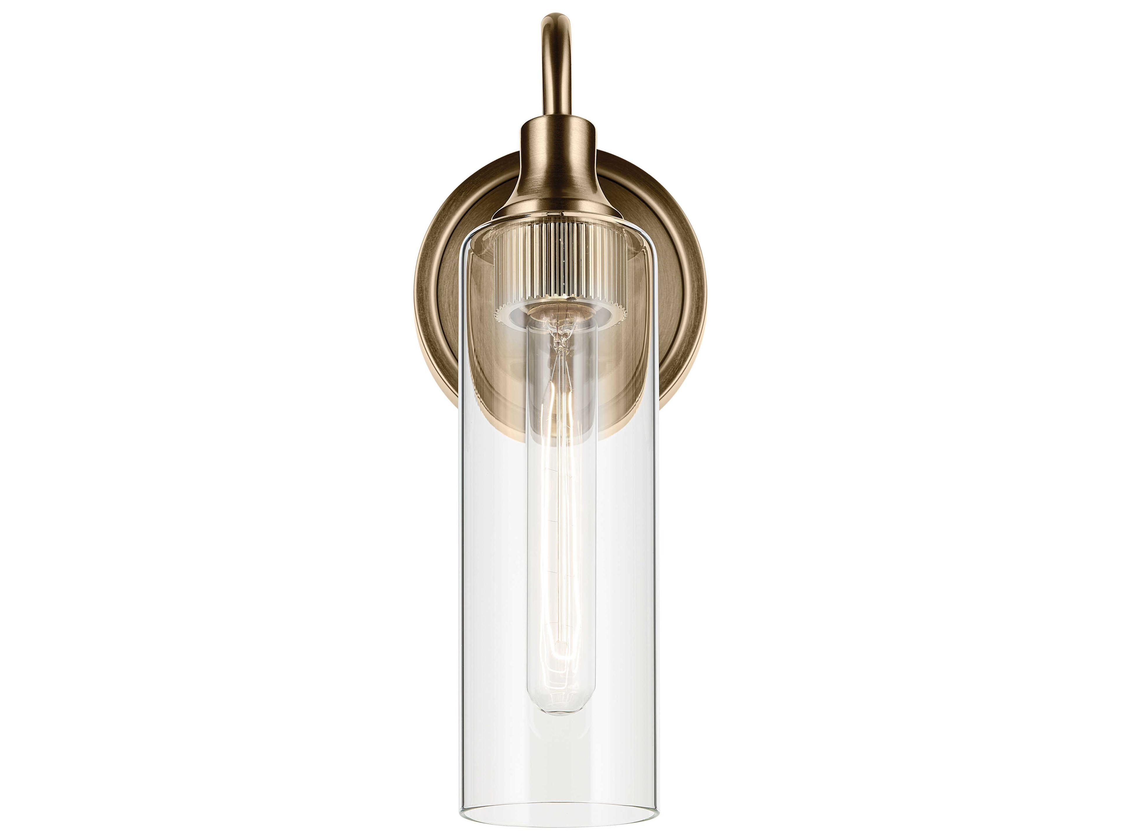 Kichler Kavi 1-Light Champagne Bronze Wall Sconce