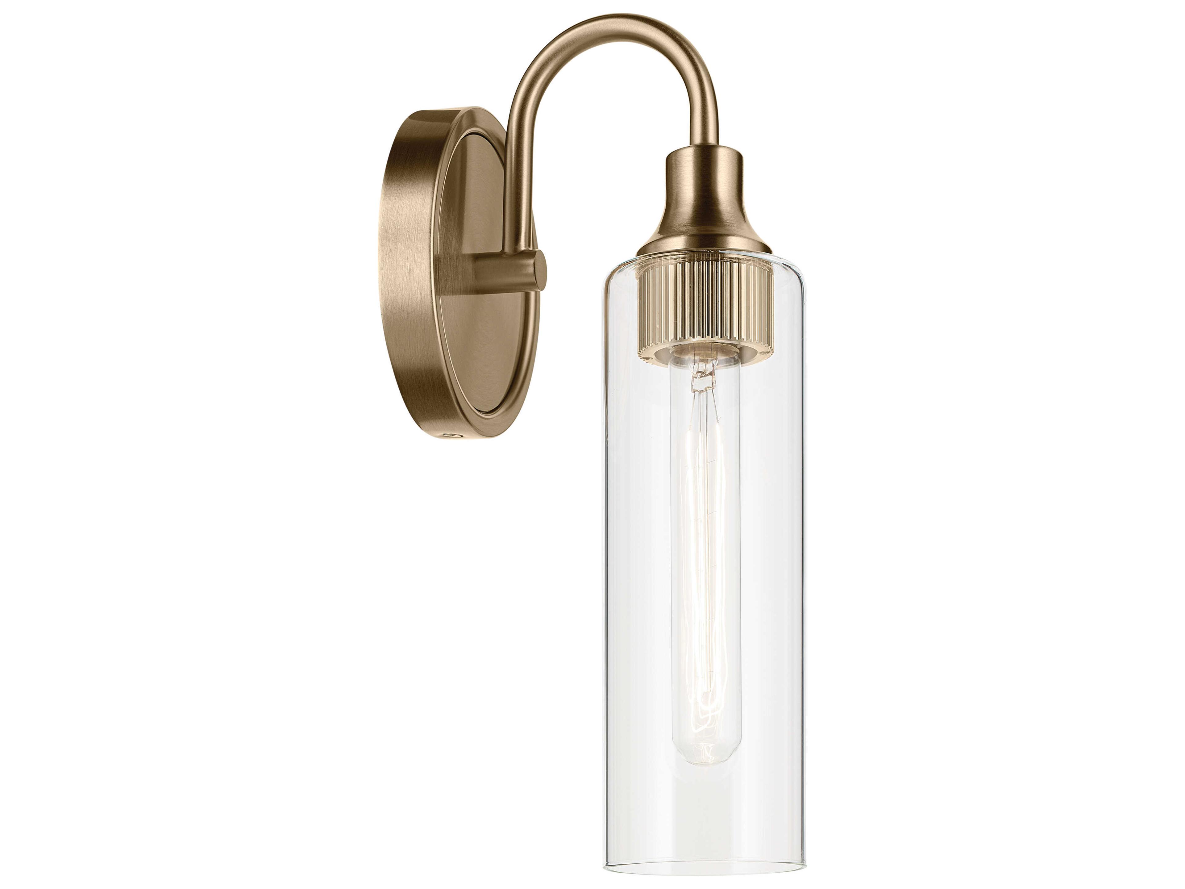 Kichler Kavi 1-Light Champagne Bronze Wall Sconce