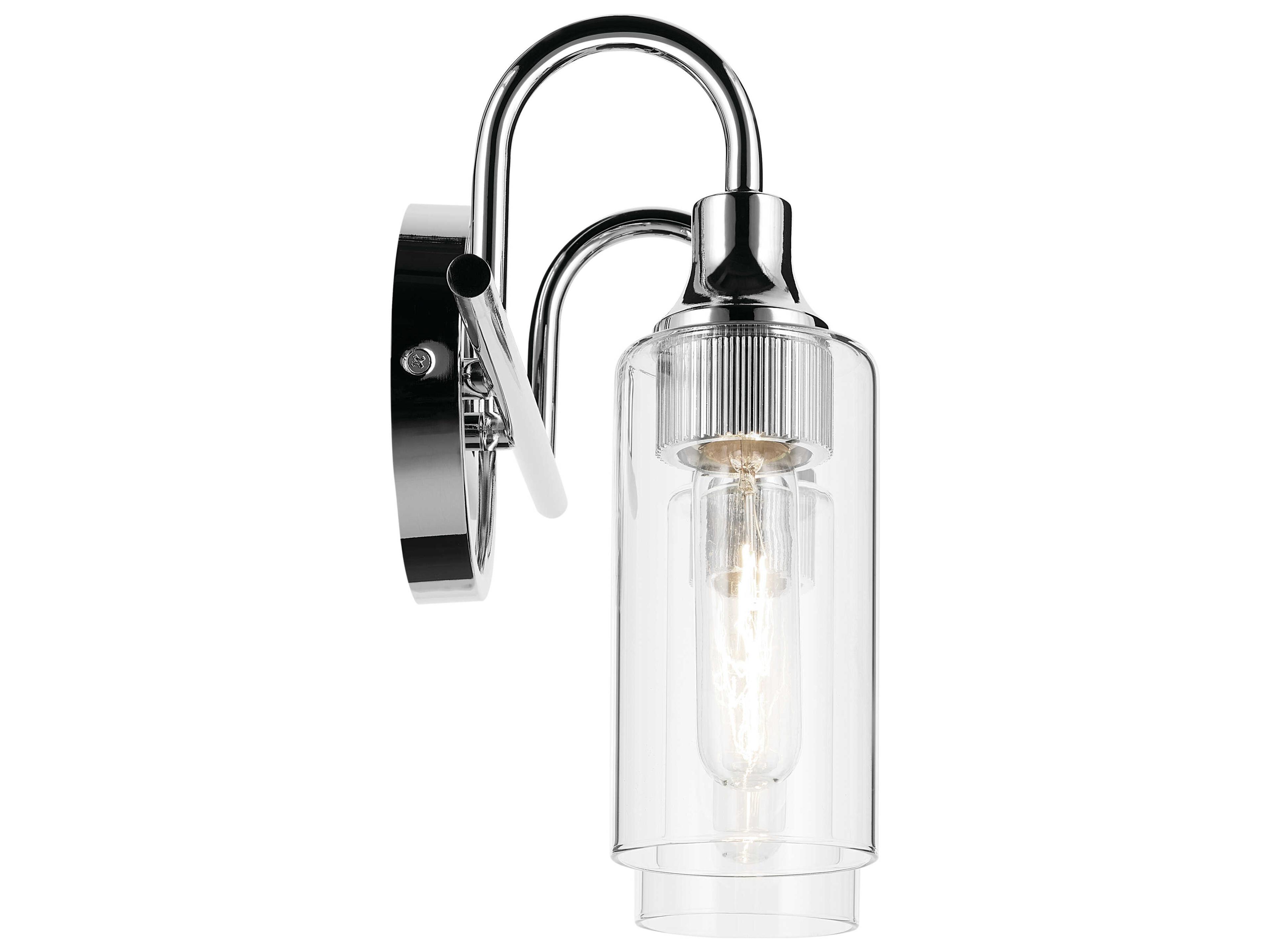 Kichler Kavi 2-Light Chrome Vanity Light