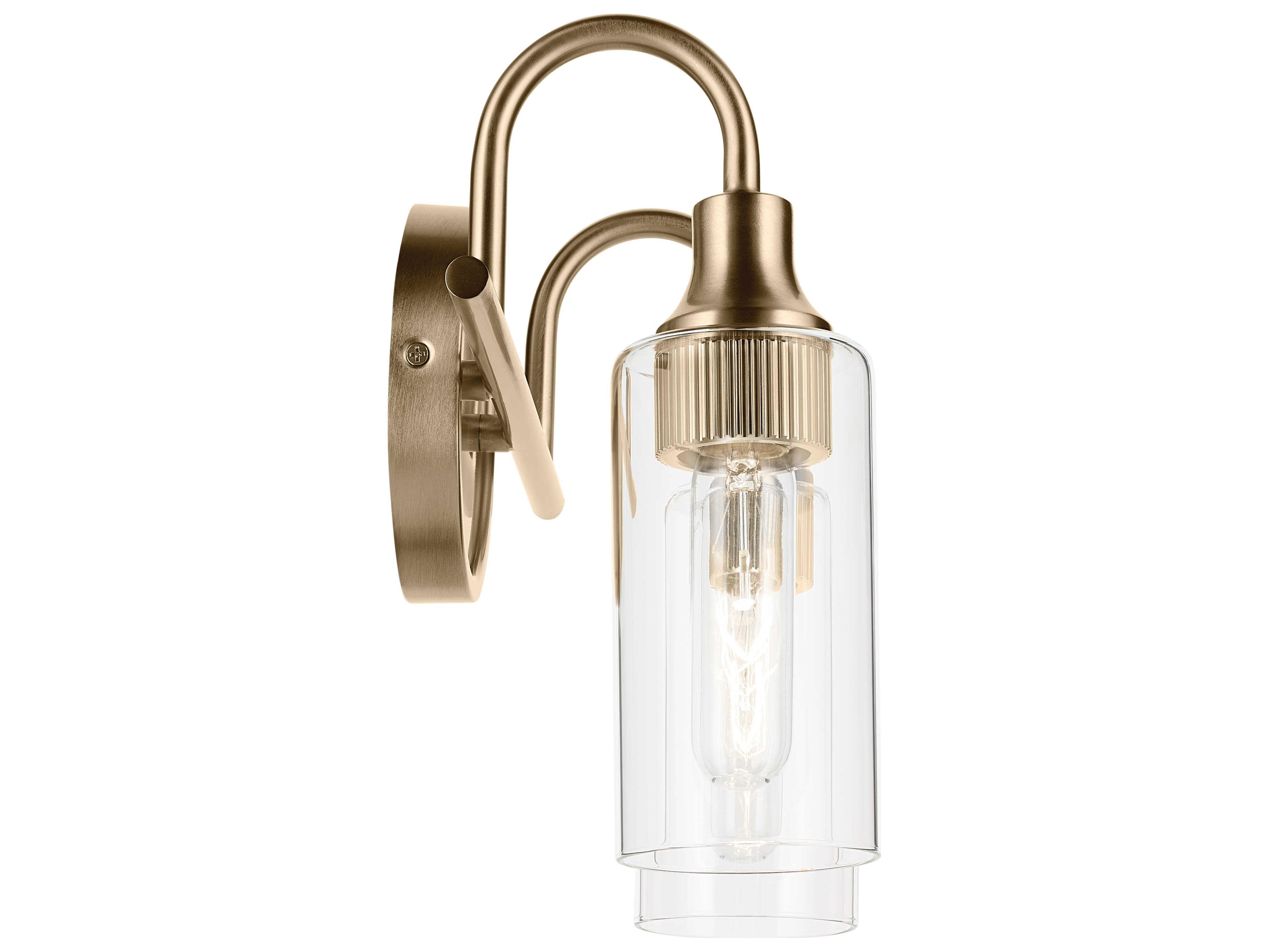 Kichler Kavi 2-Light Champagne Bronze Vanity Light