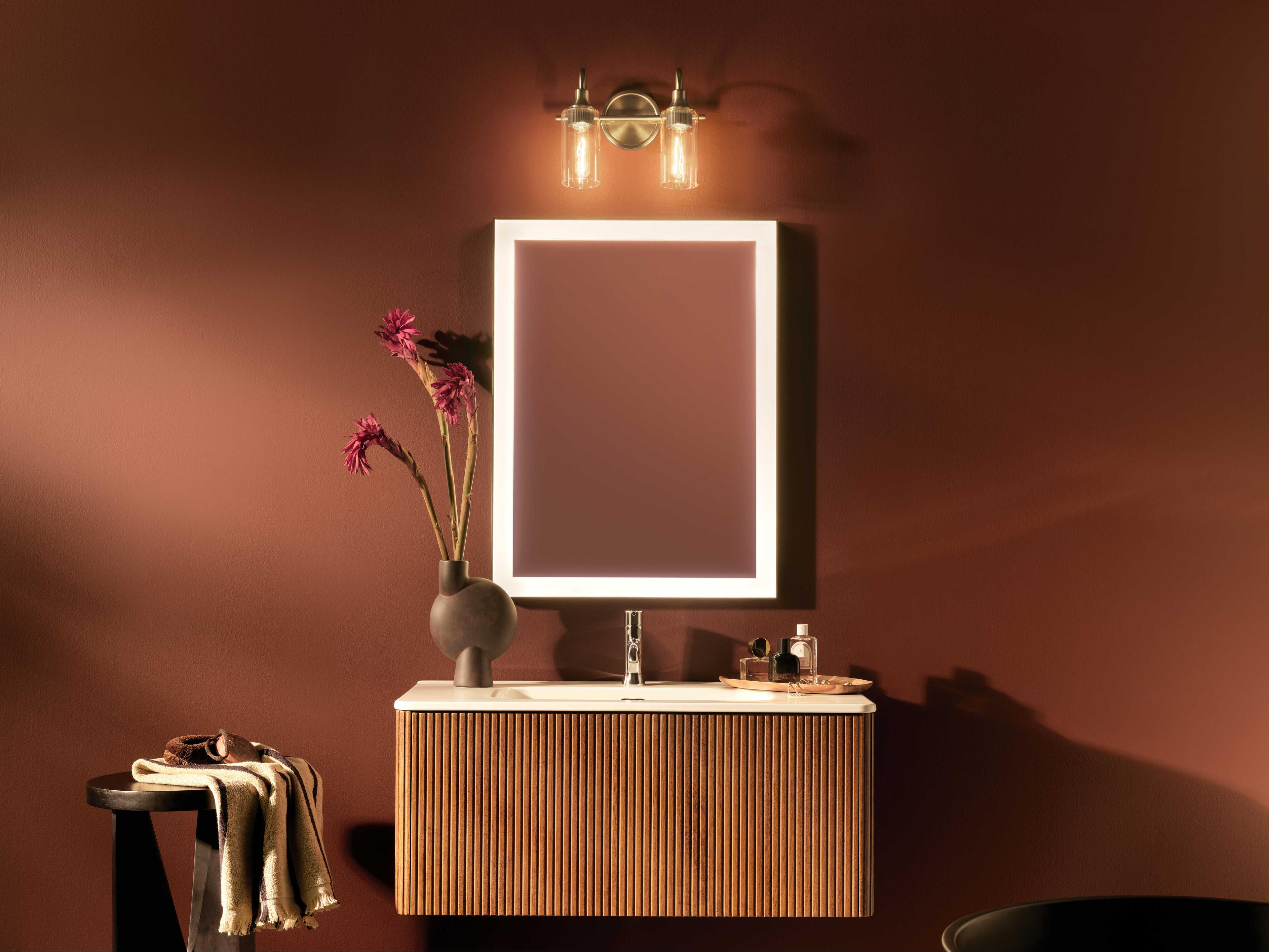 Kichler Kavi 2-Light Champagne Bronze Vanity Light