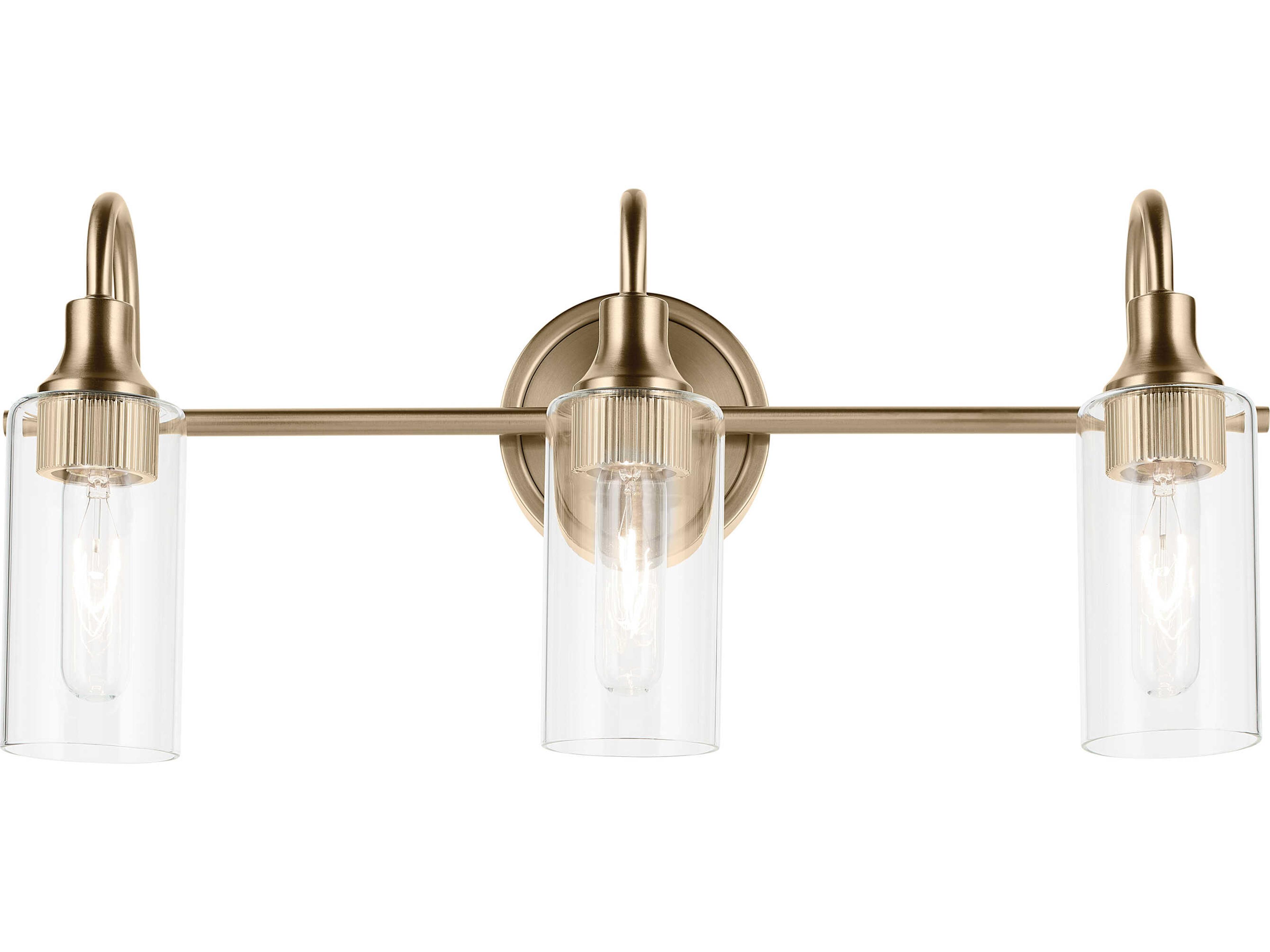 Kichler Kavi 3-Light Champagne Bronze Vanity Light