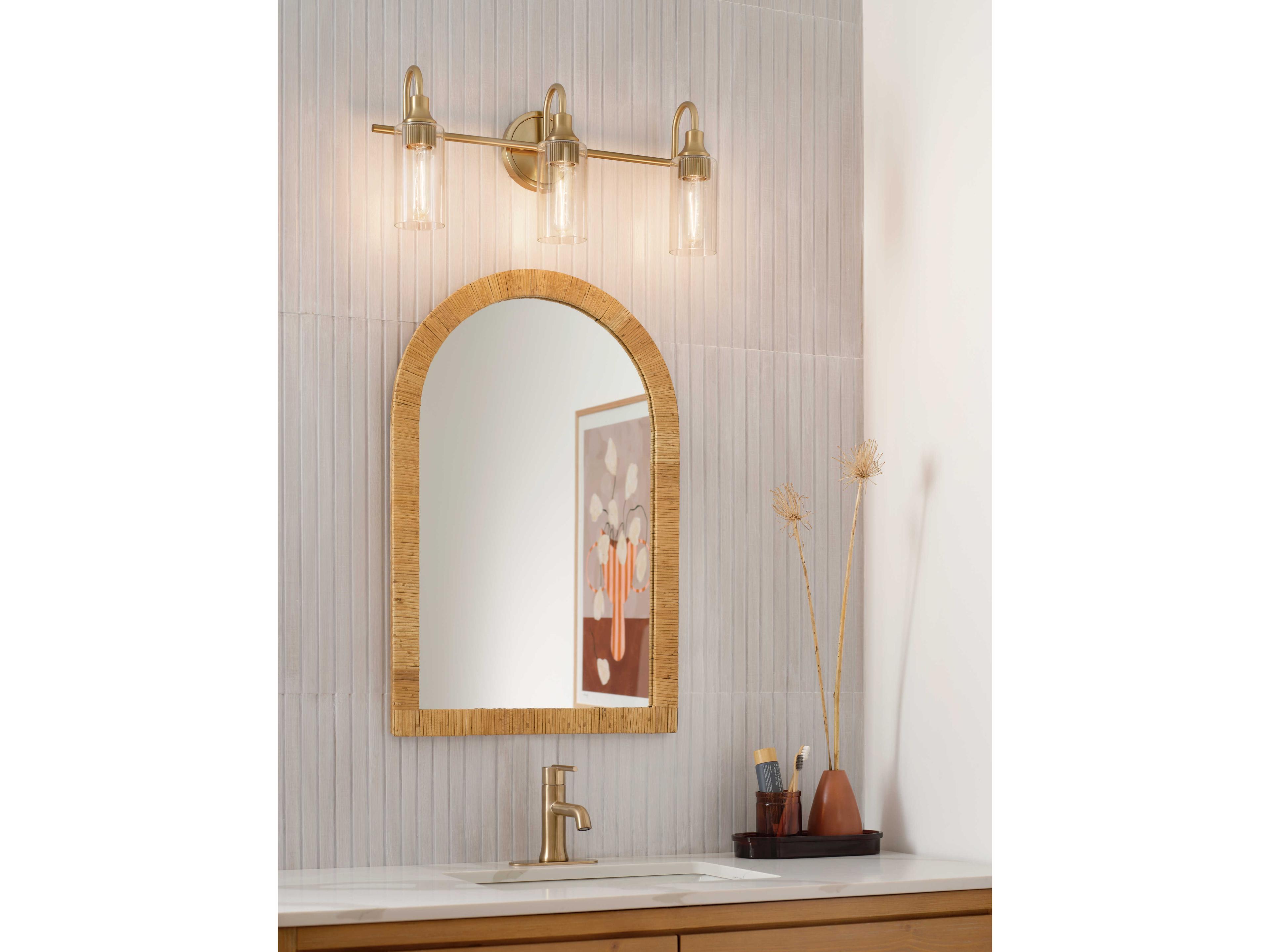 Kichler Kavi 3-Light Champagne Bronze Vanity Light