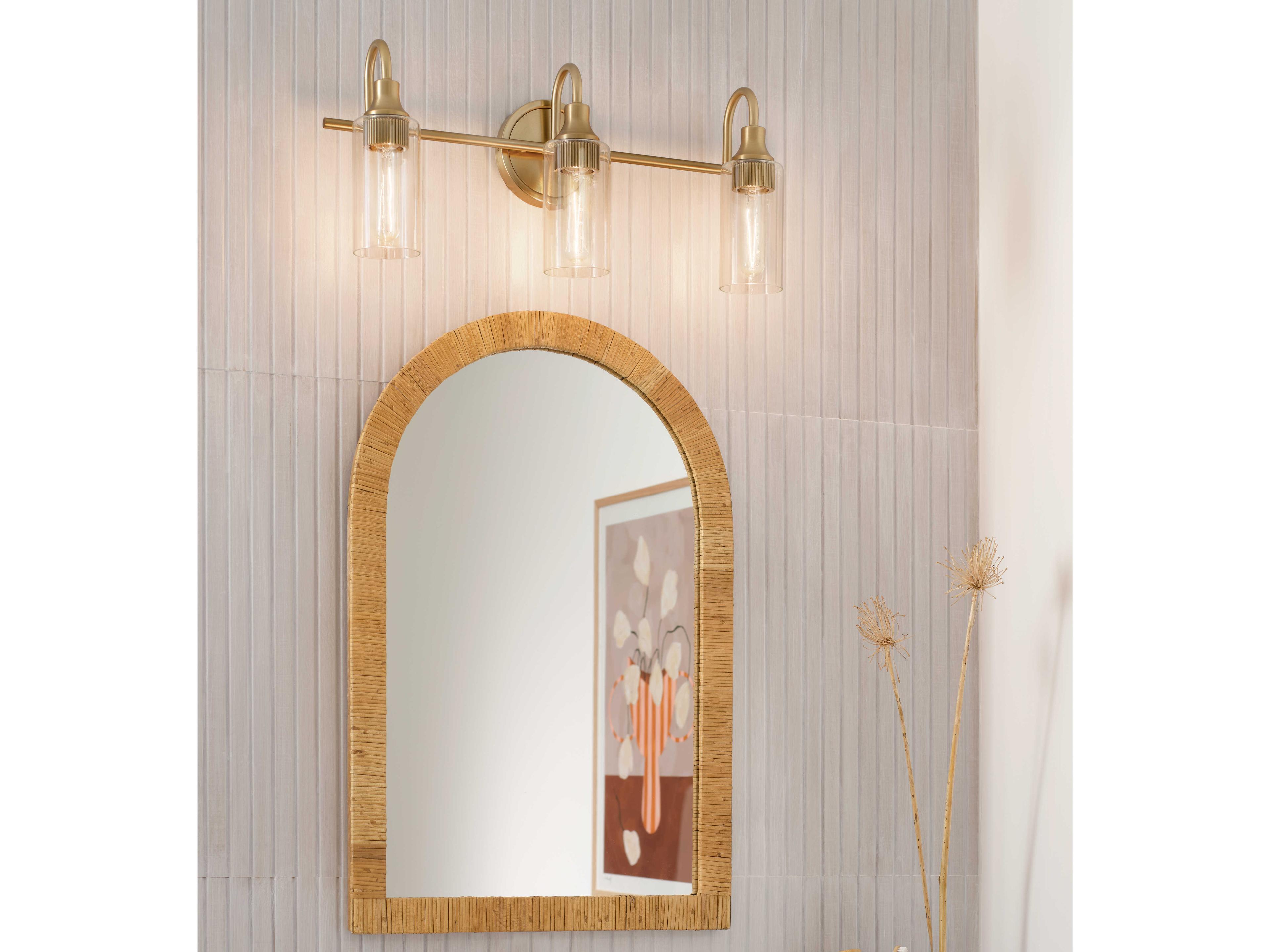 Kichler Kavi 3-Light Champagne Bronze Vanity Light