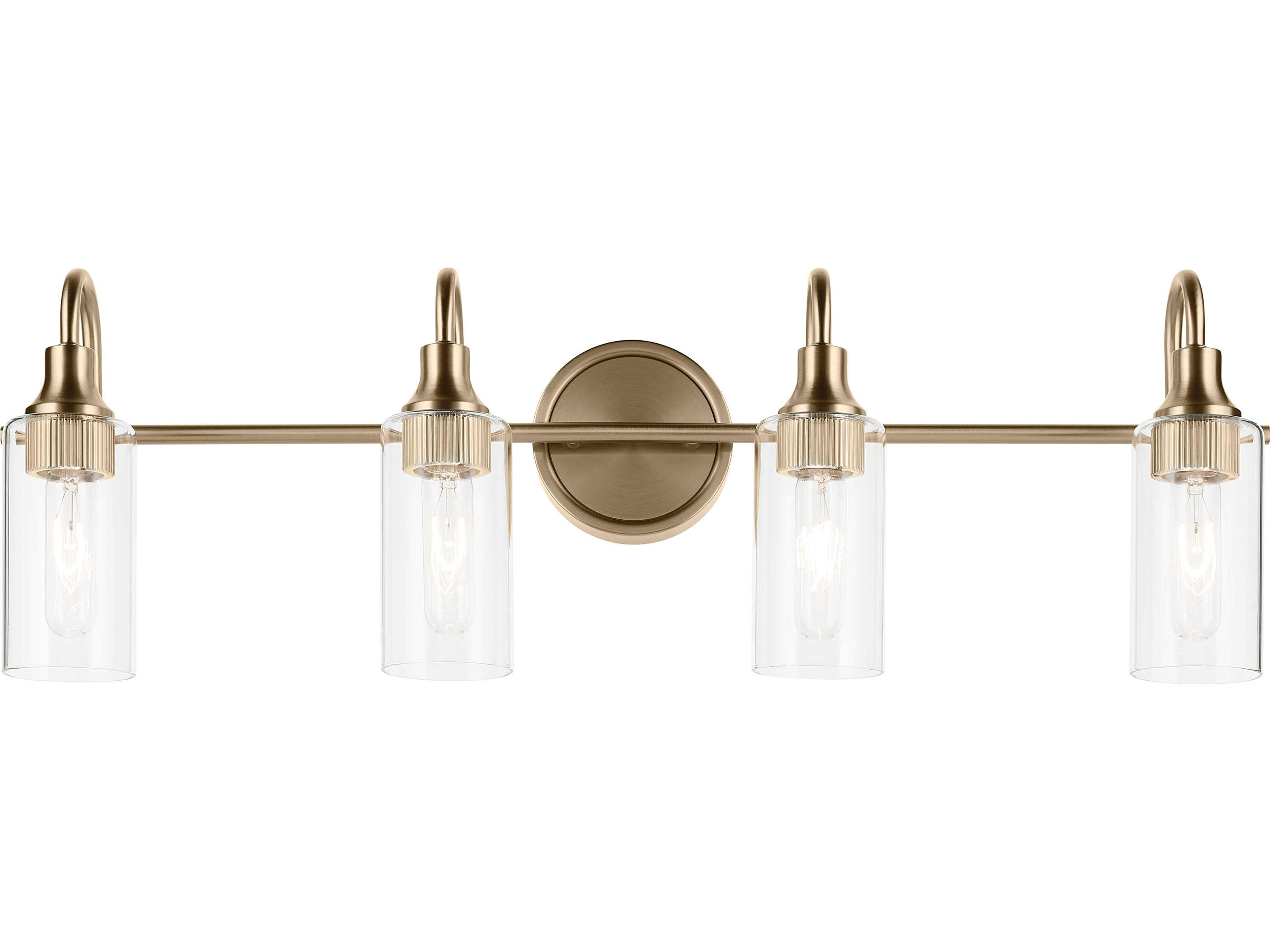 Kichler Kavi 4-Light Champagne Bronze Vanity Light
