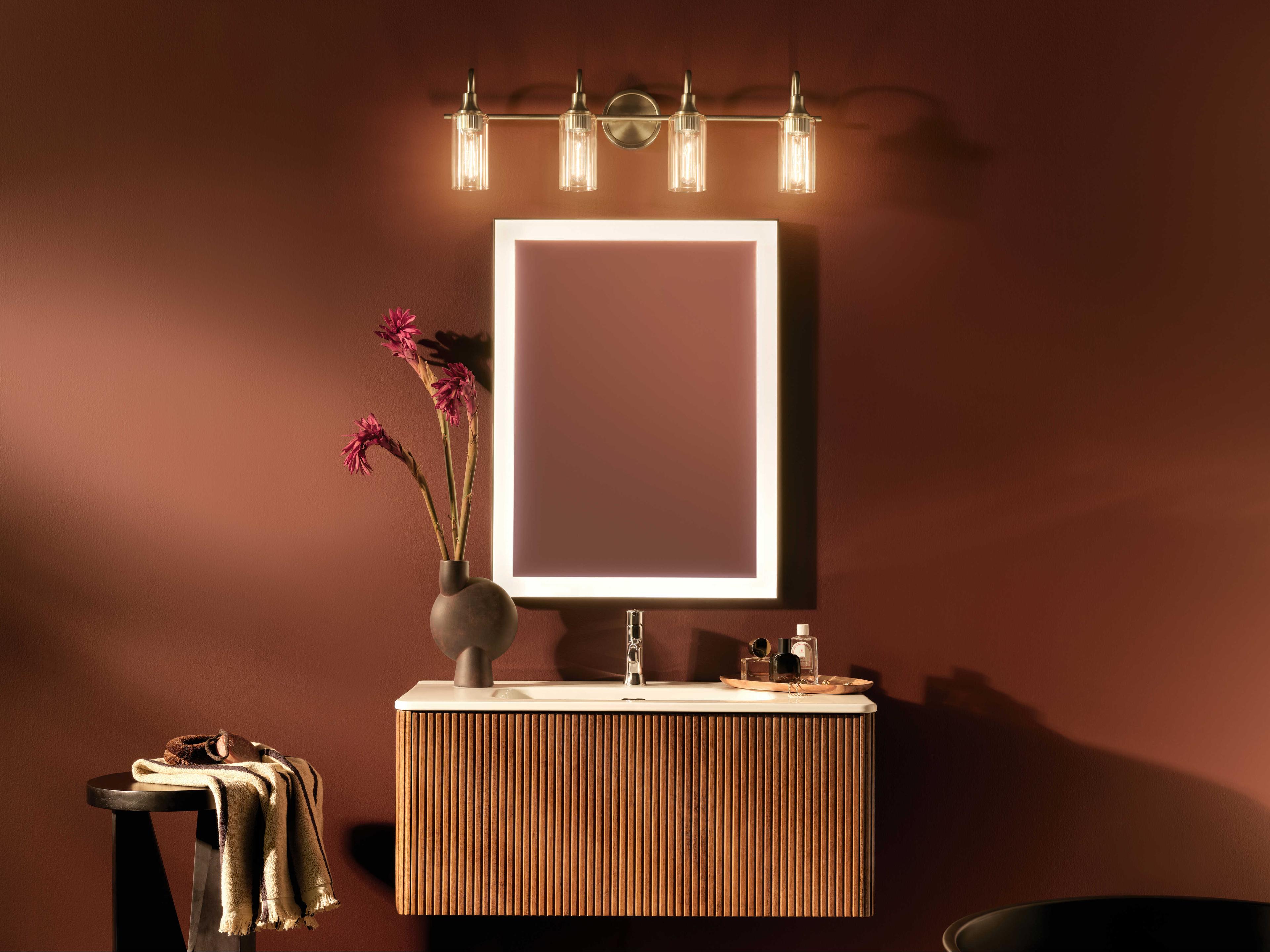 Kichler Kavi 4-Light Champagne Bronze Vanity Light