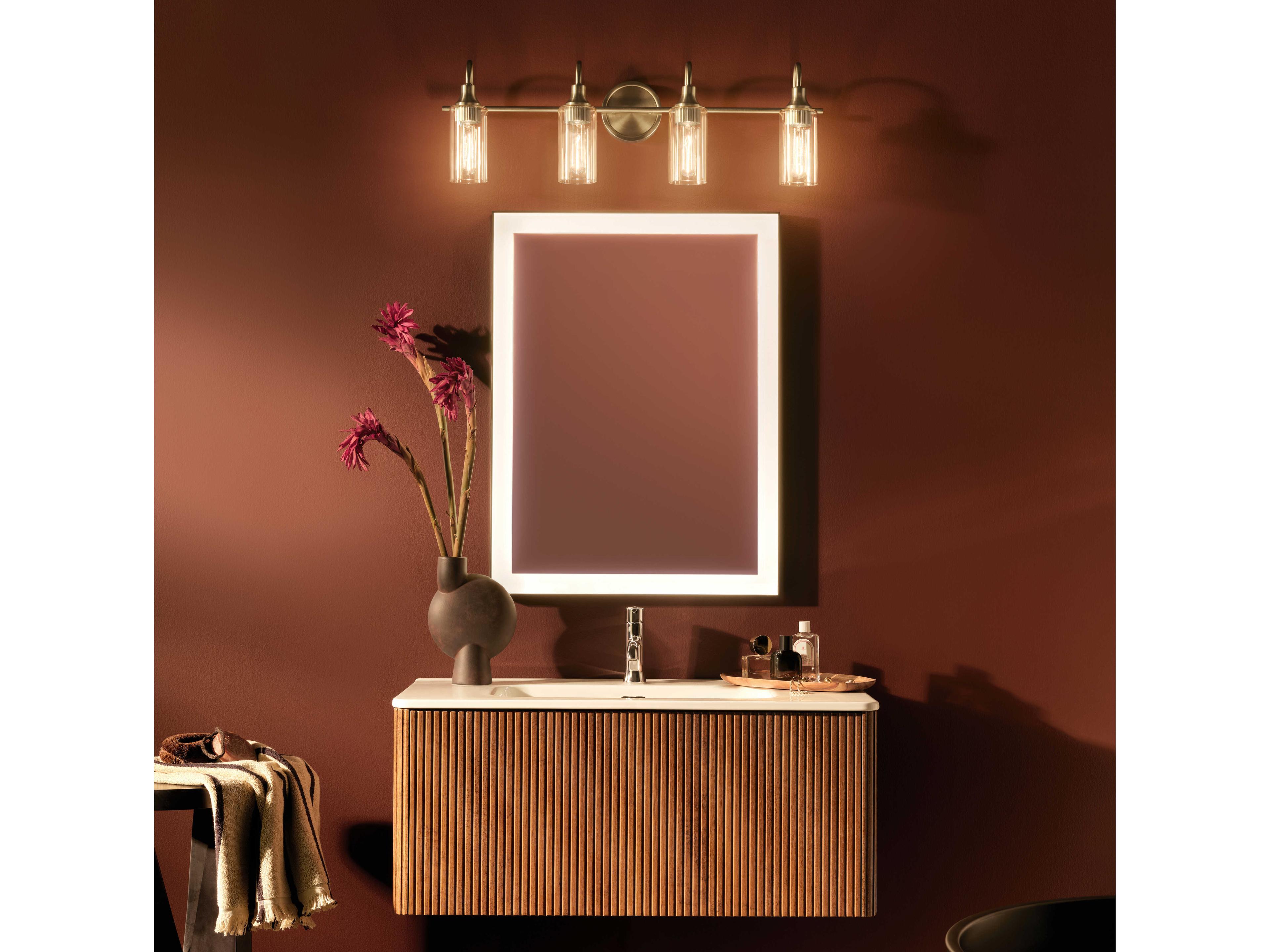 Kichler Kavi 4-Light Champagne Bronze Vanity Light