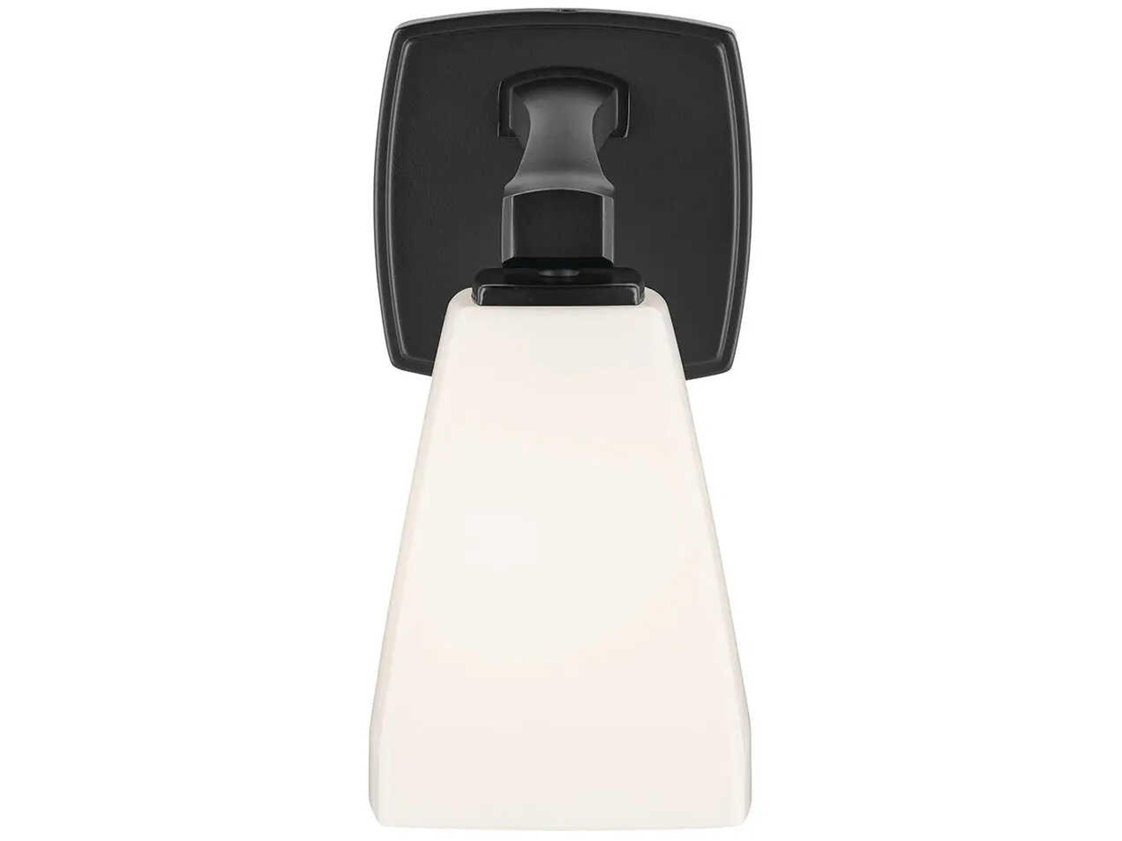 Kichler Marant 1-Light Black Wall Sconce