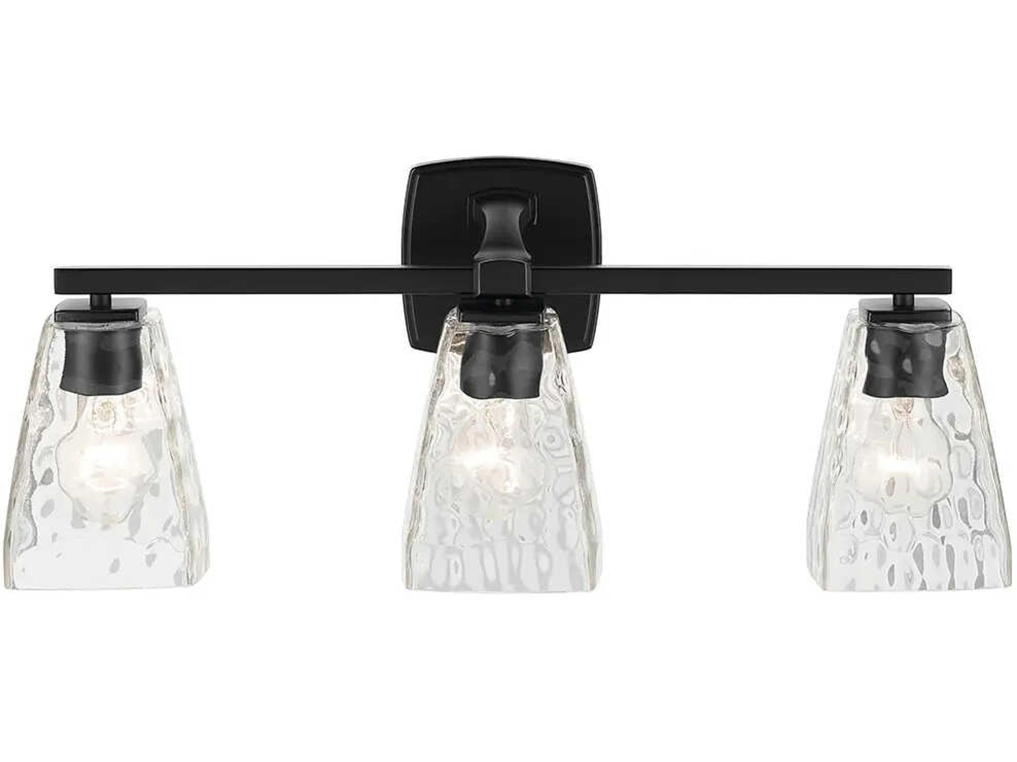 Kichler Marant 3-Light Black Vanity Light