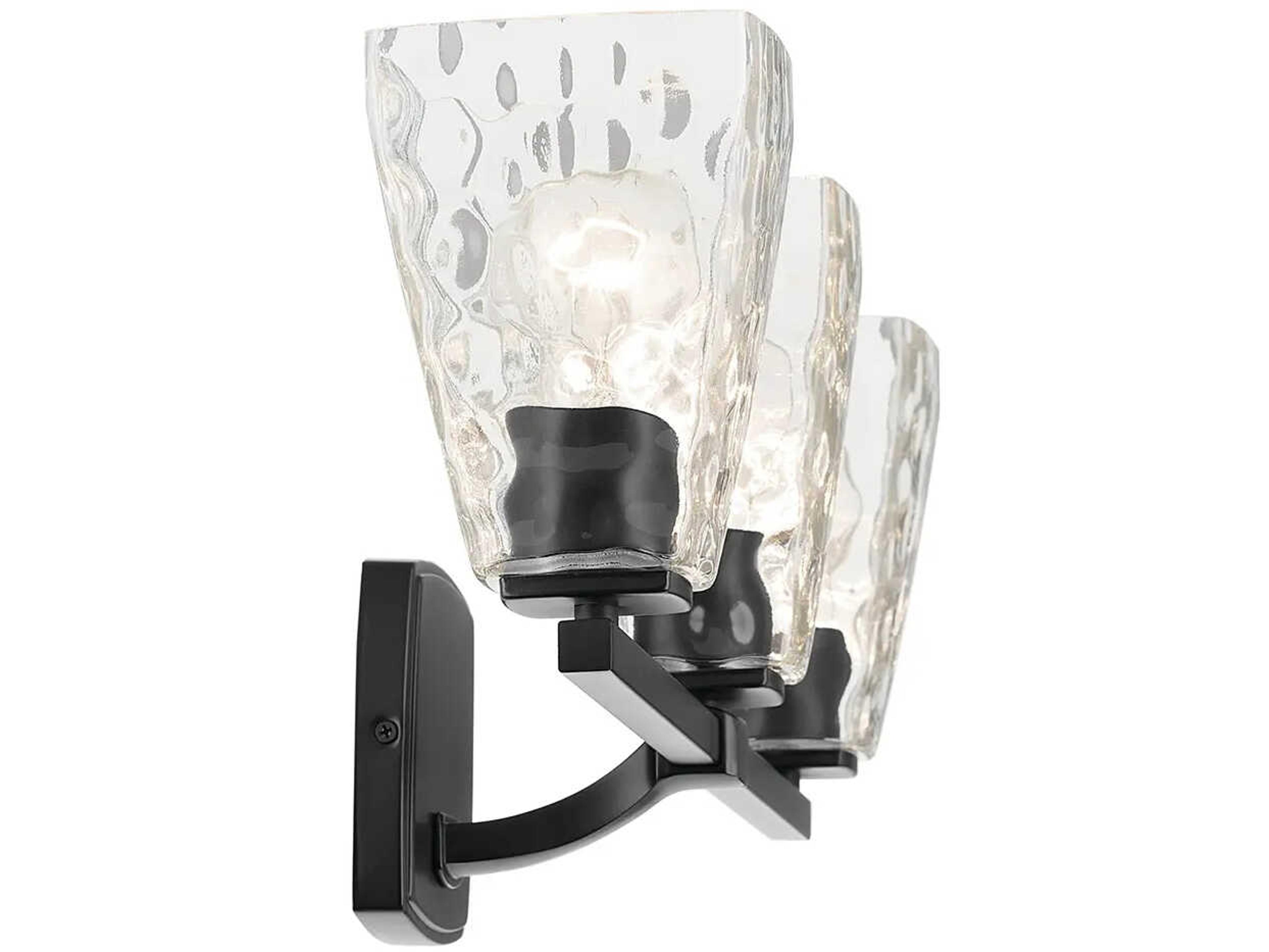 Kichler Marant 3-Light Black Vanity Light