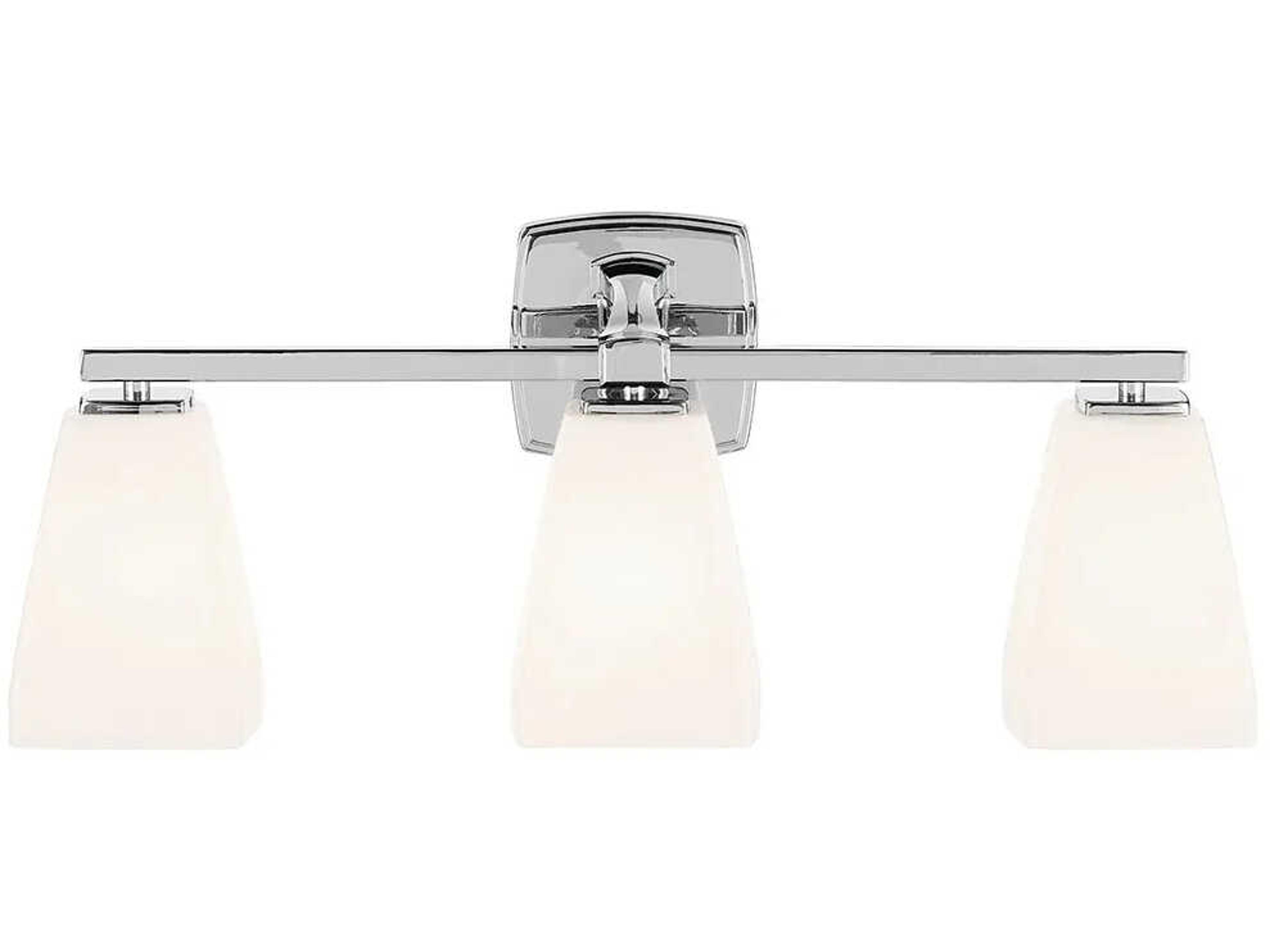 Kichler Marant 3-Light Chrome Vanity Light