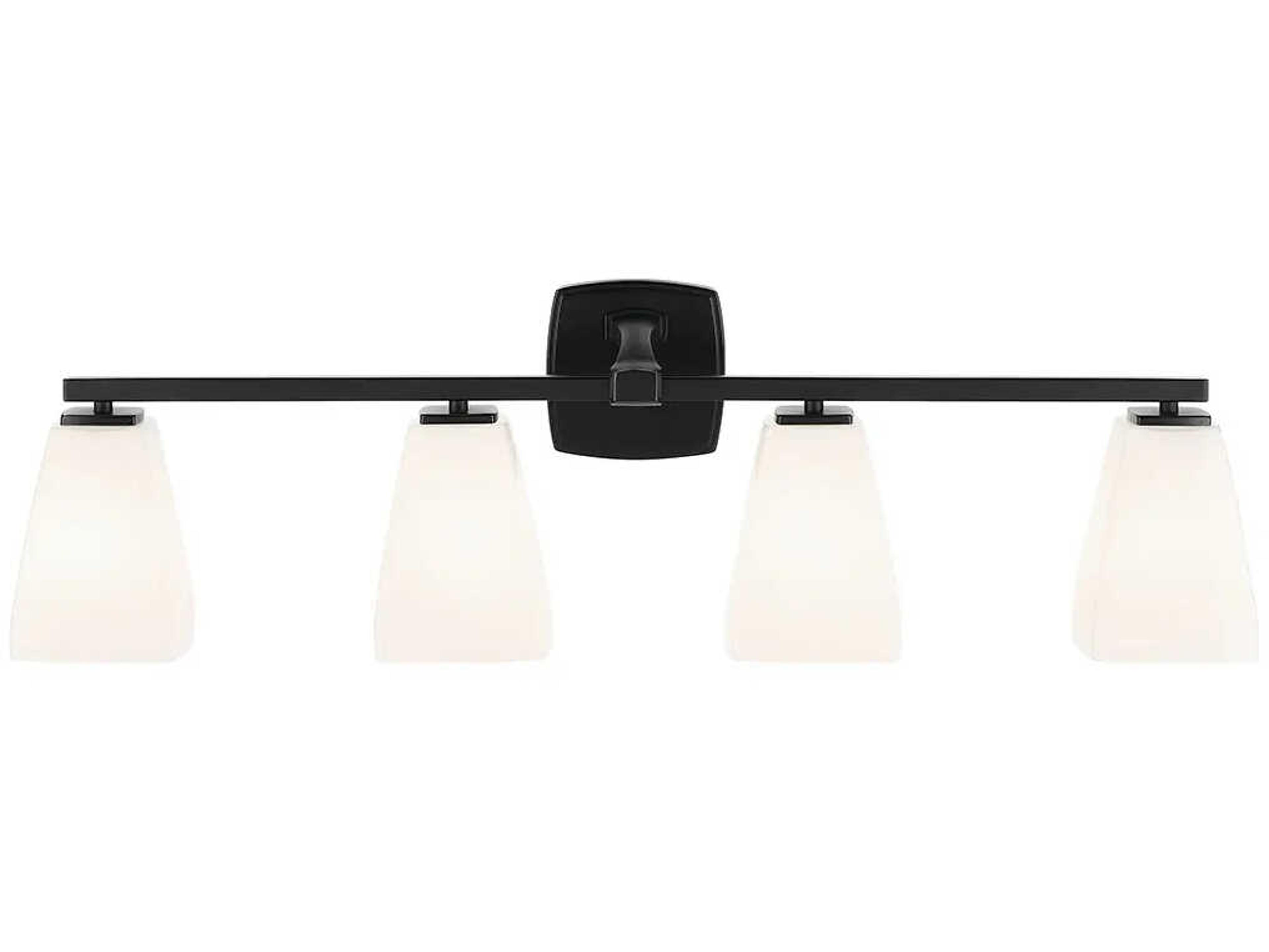 Kichler Marant 4-Light Black Vanity Light