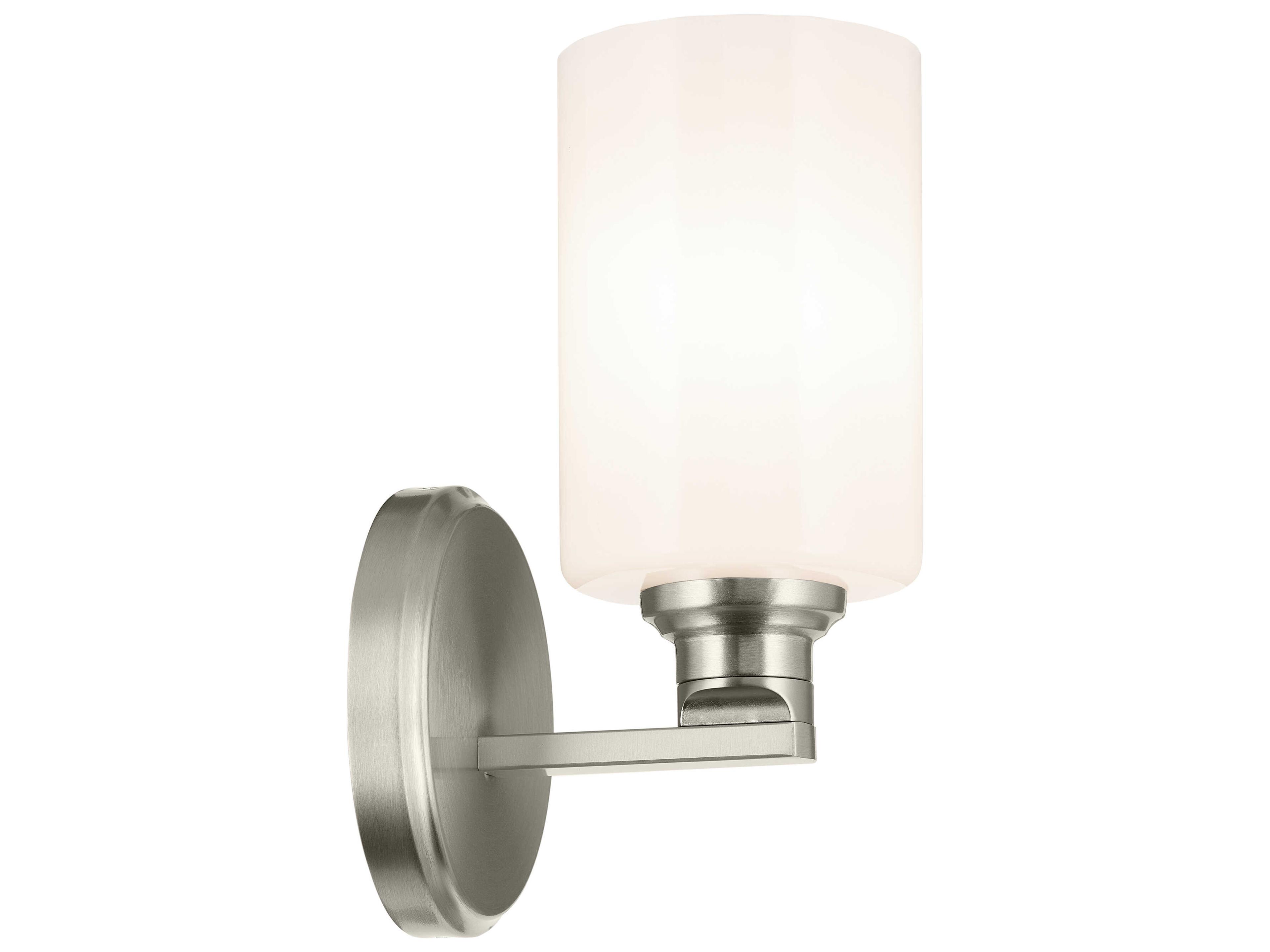 Kichler Gioe 1-Light Brushed Nickel Wall Sconce