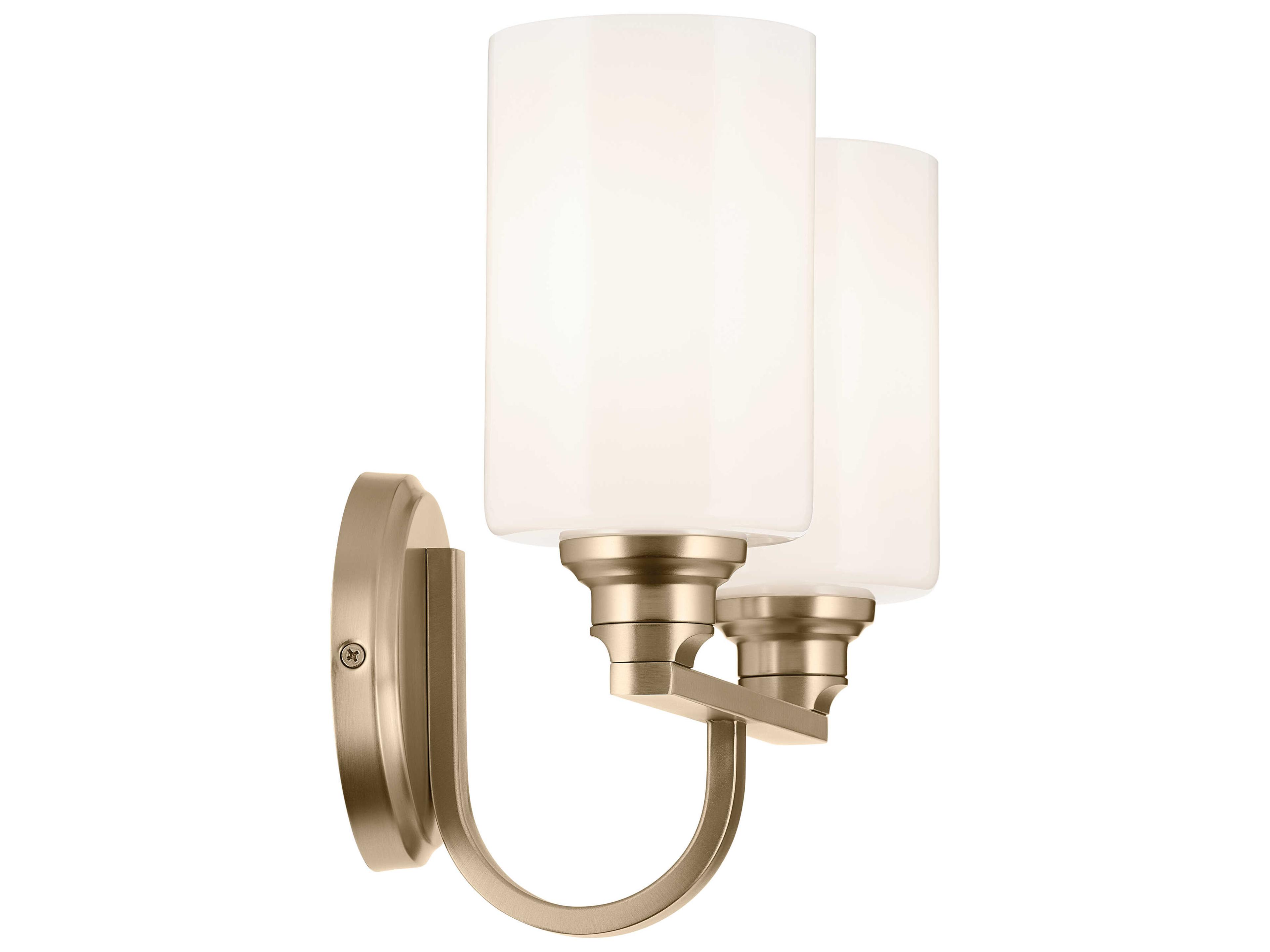 Kichler Gioe 2-Light Champagne Bronze Vanity Light