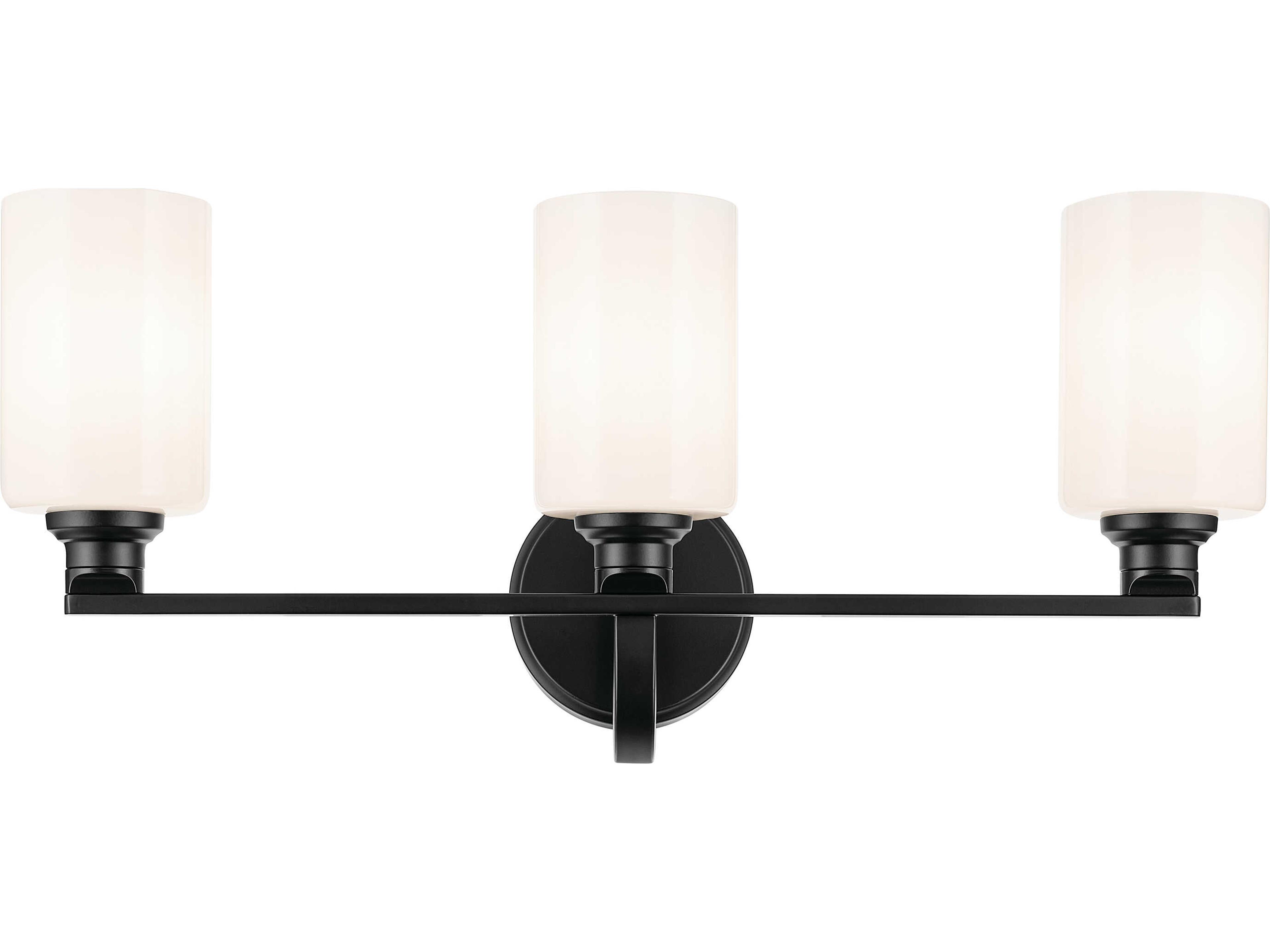 Kichler Gioe 3-Light Black Vanity Light