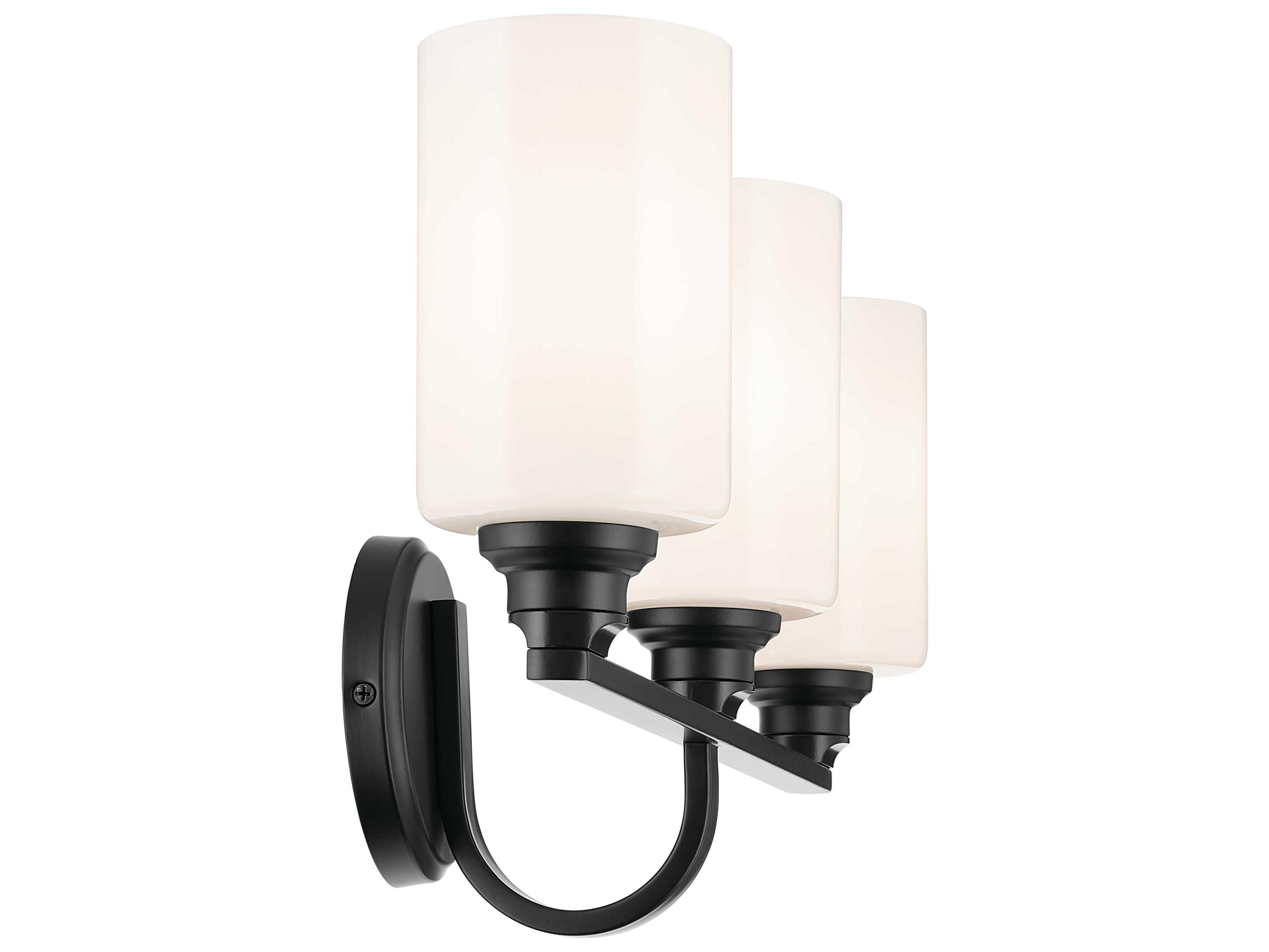 Kichler Gioe 3-Light Black Vanity Light