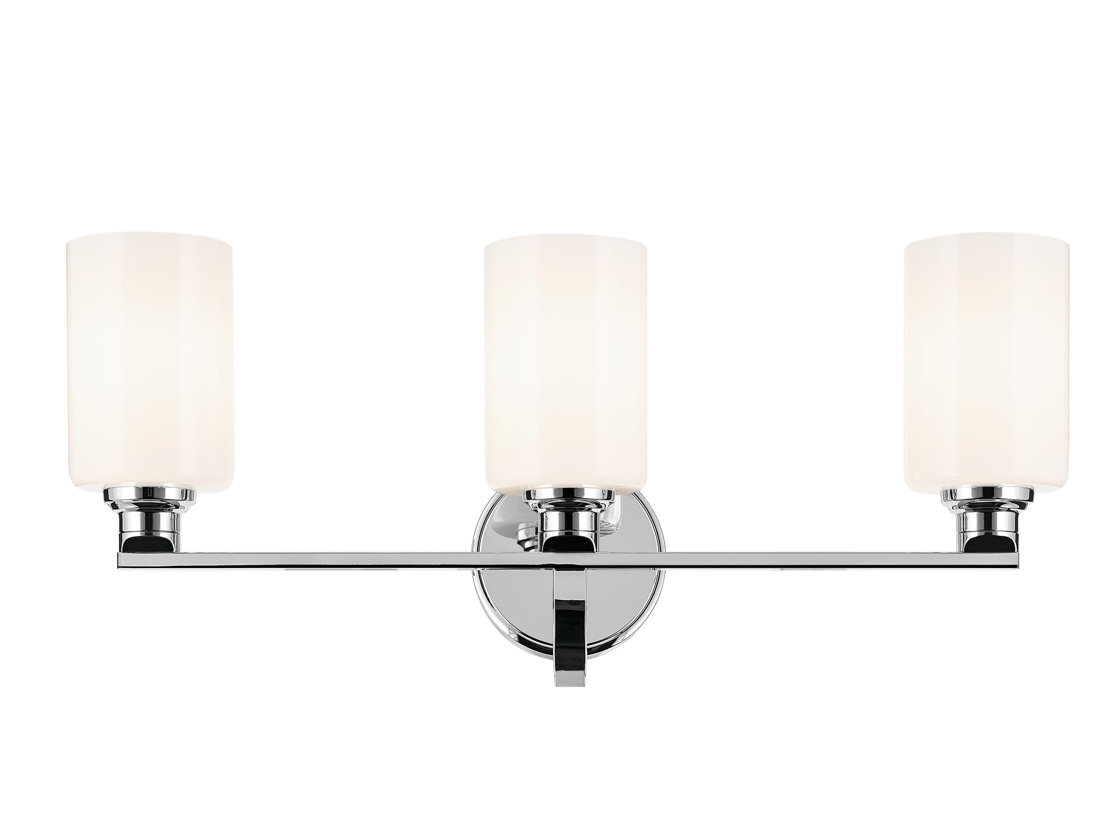 Kichler Gioe 3-Light Chrome Vanity Light