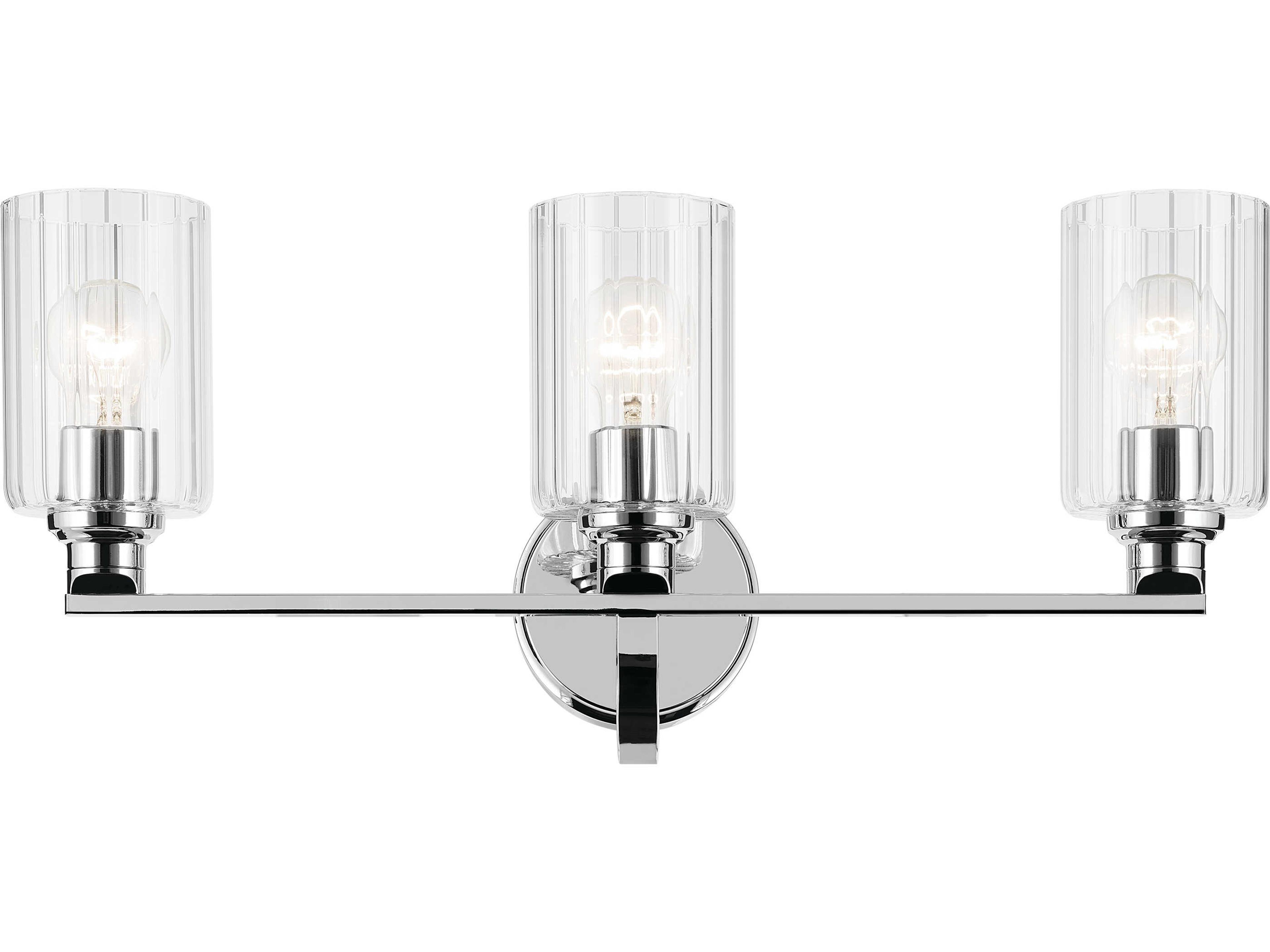 Kichler Gioe 3-Light Chrome Vanity Light