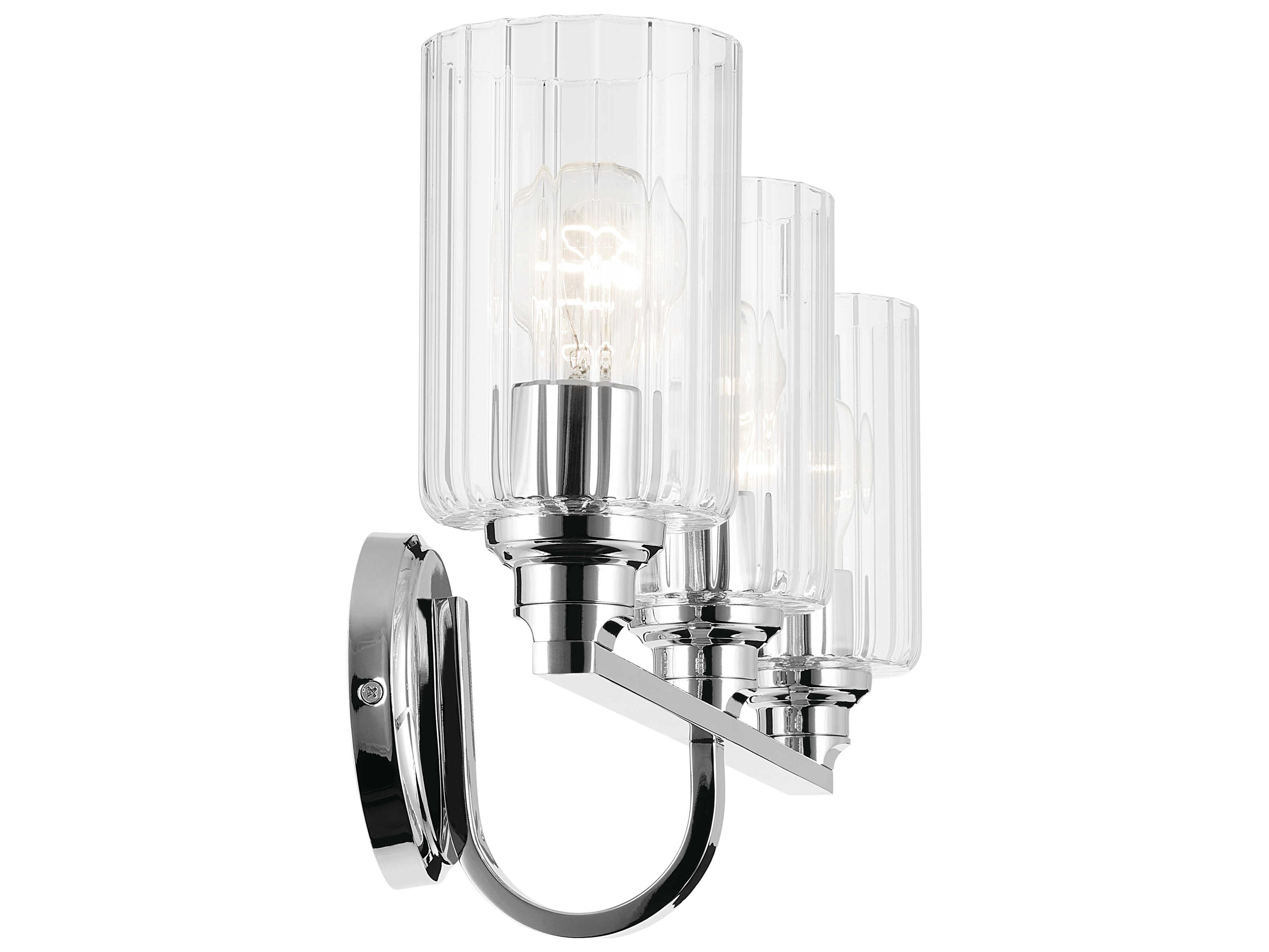 Kichler Gioe 3-Light Chrome Vanity Light