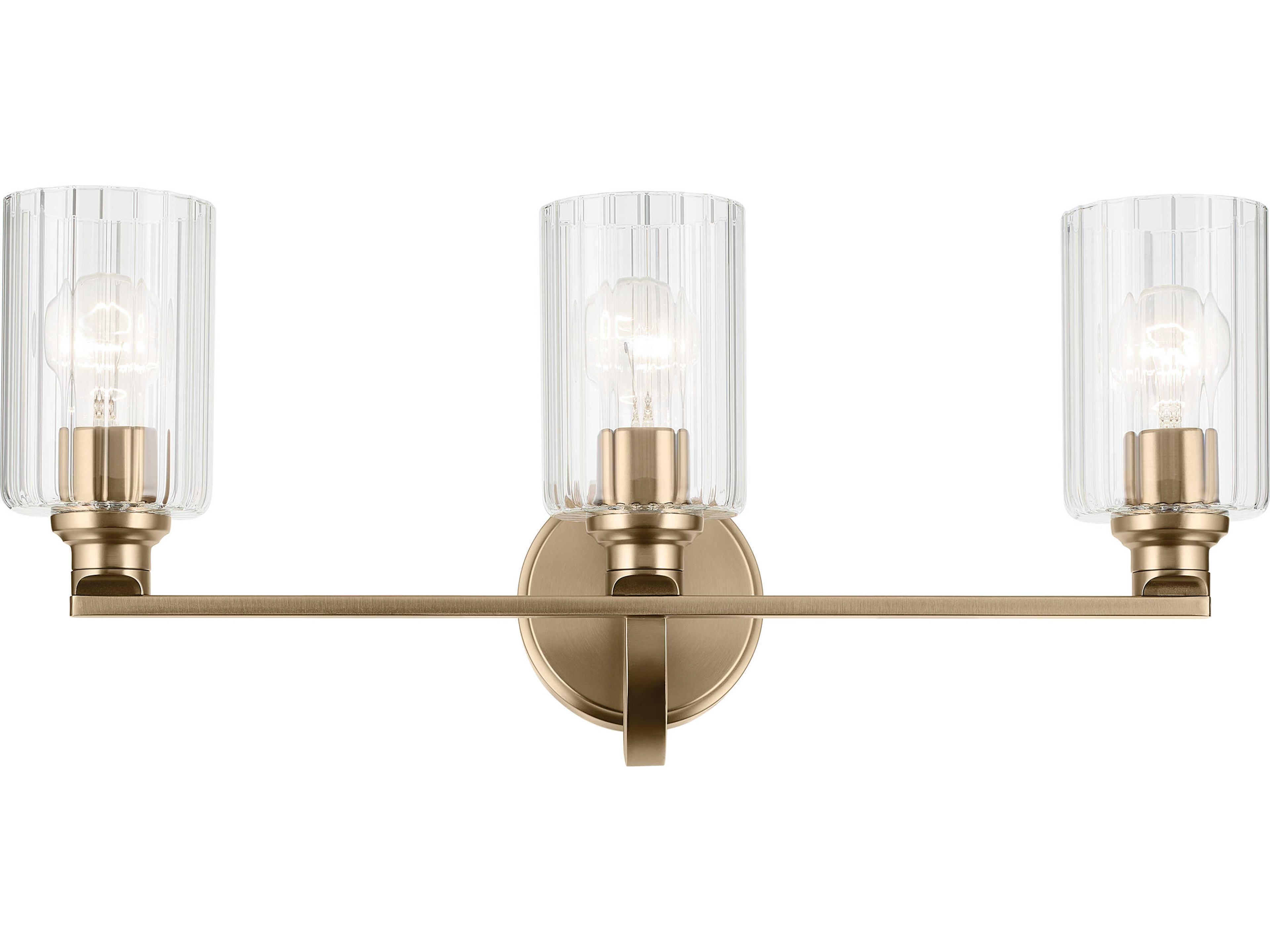Kichler Gioe 3-Light Champagne Bronze Vanity Light