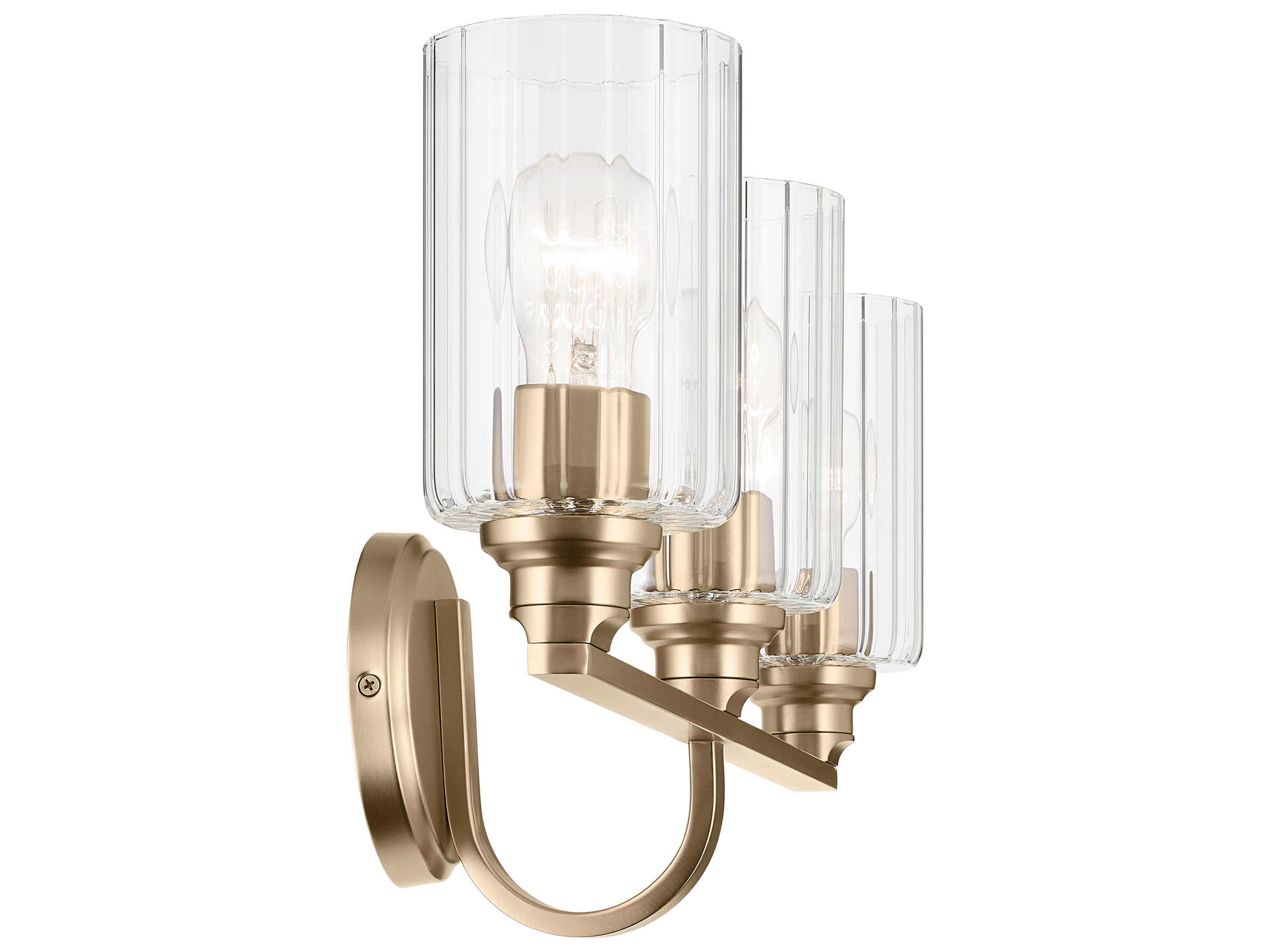Kichler Gioe 3-Light Champagne Bronze Vanity Light