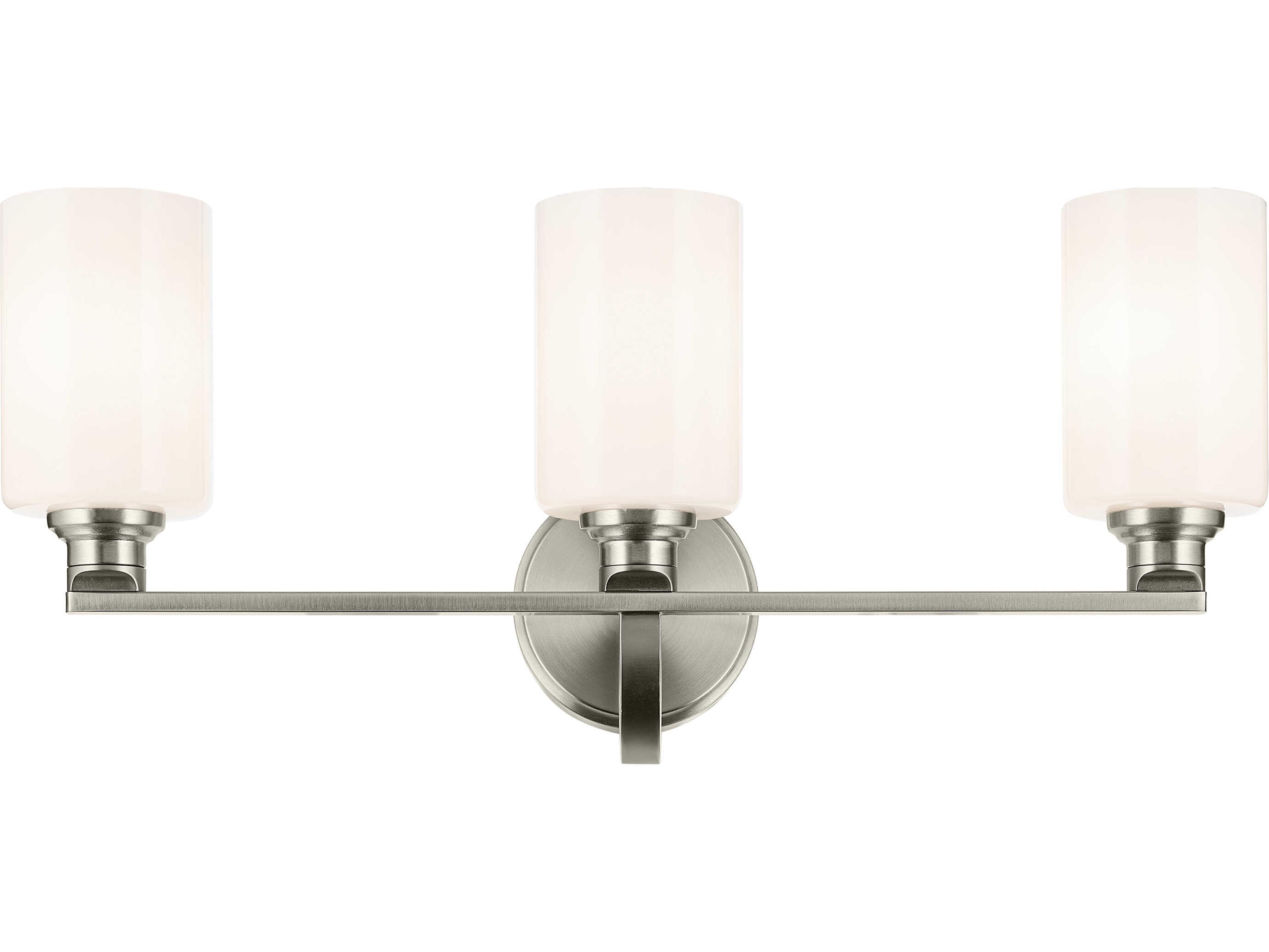 Kichler Gioe 3-Light Brushed Nickel Vanity Light