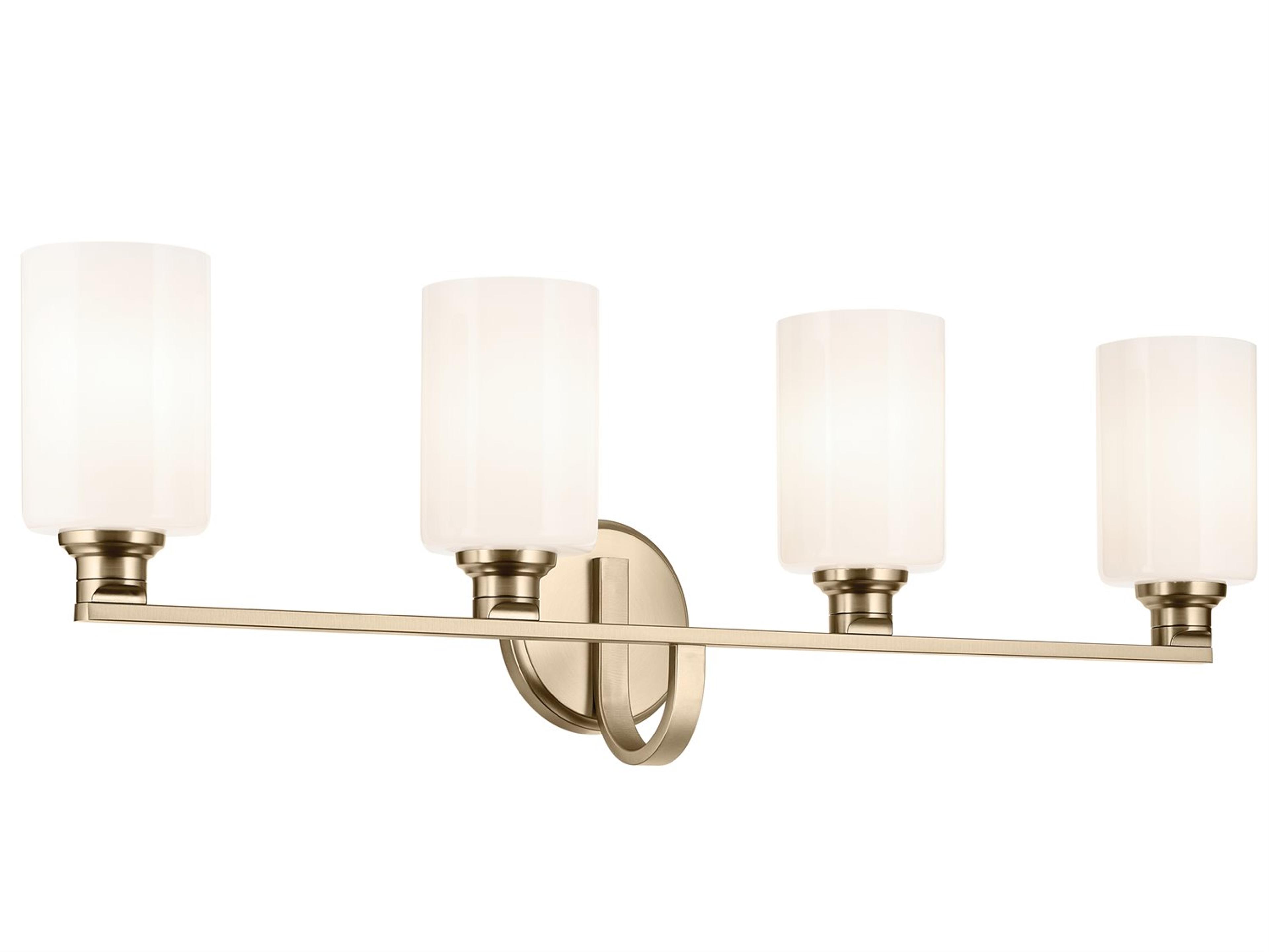 Gioe 4-Light Champagne Bronze Vanity Light