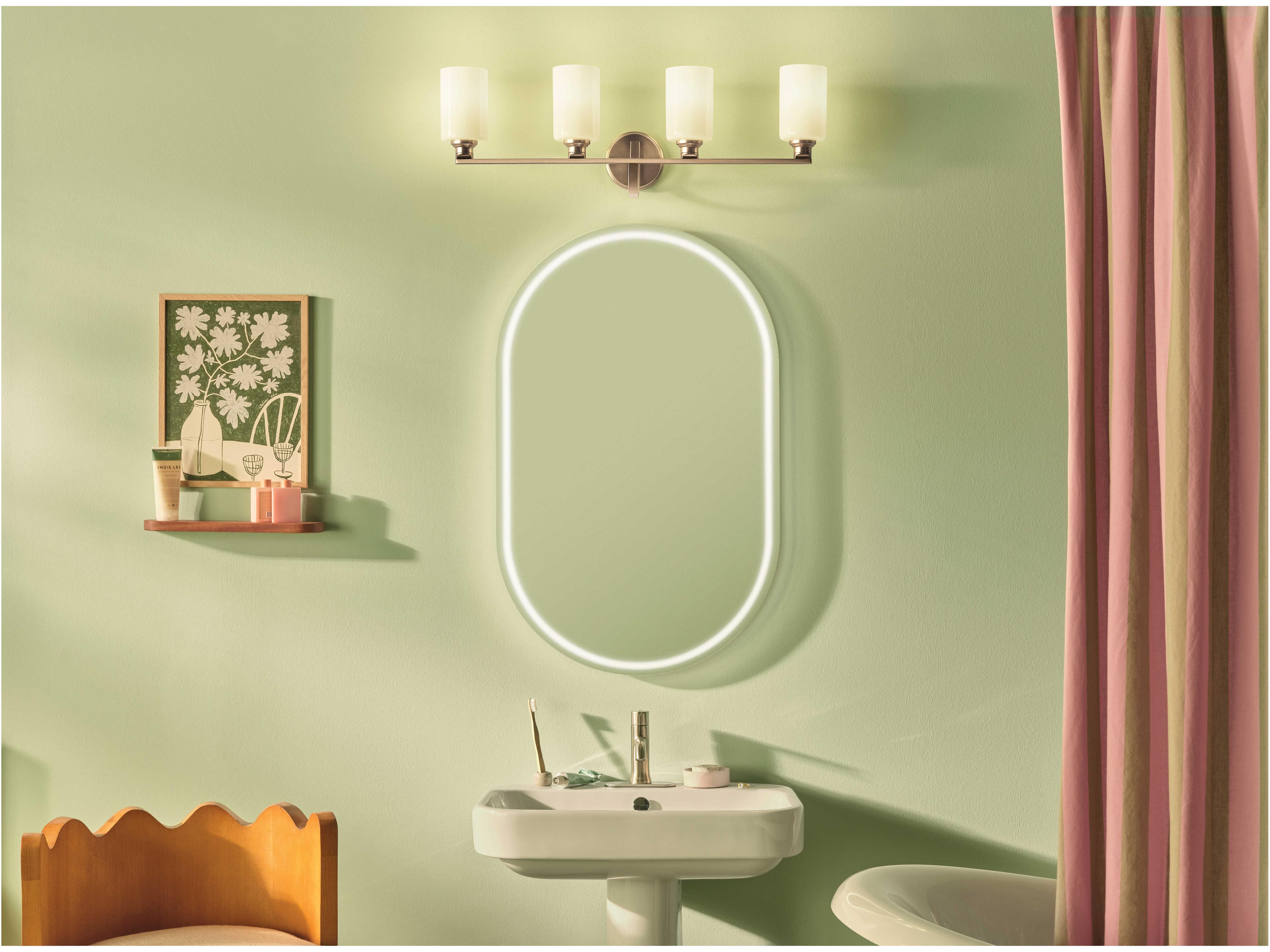 Kichler Gioe 4-Light Champagne Bronze Vanity Light