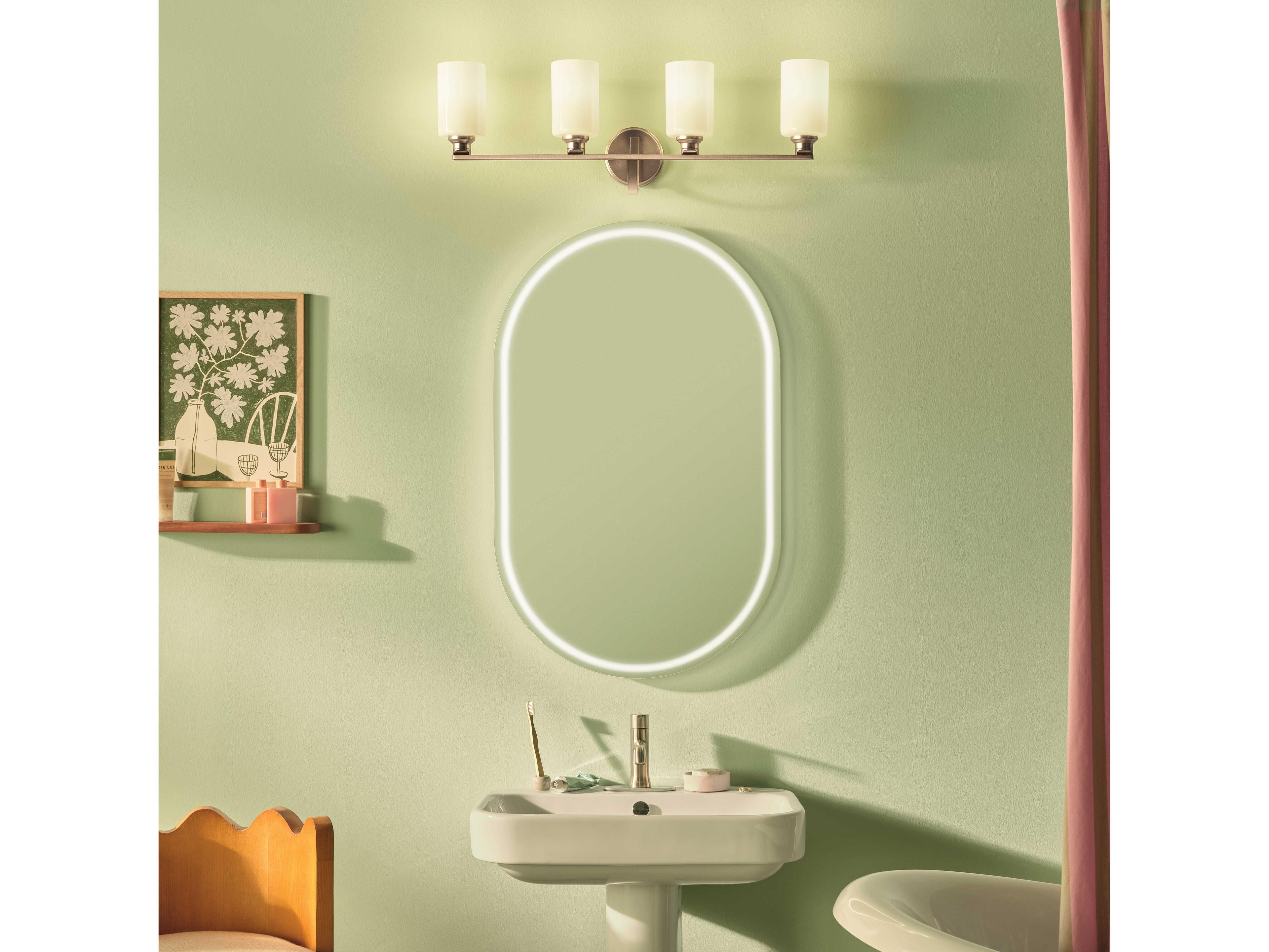 Kichler Gioe 4-Light Champagne Bronze Vanity Light