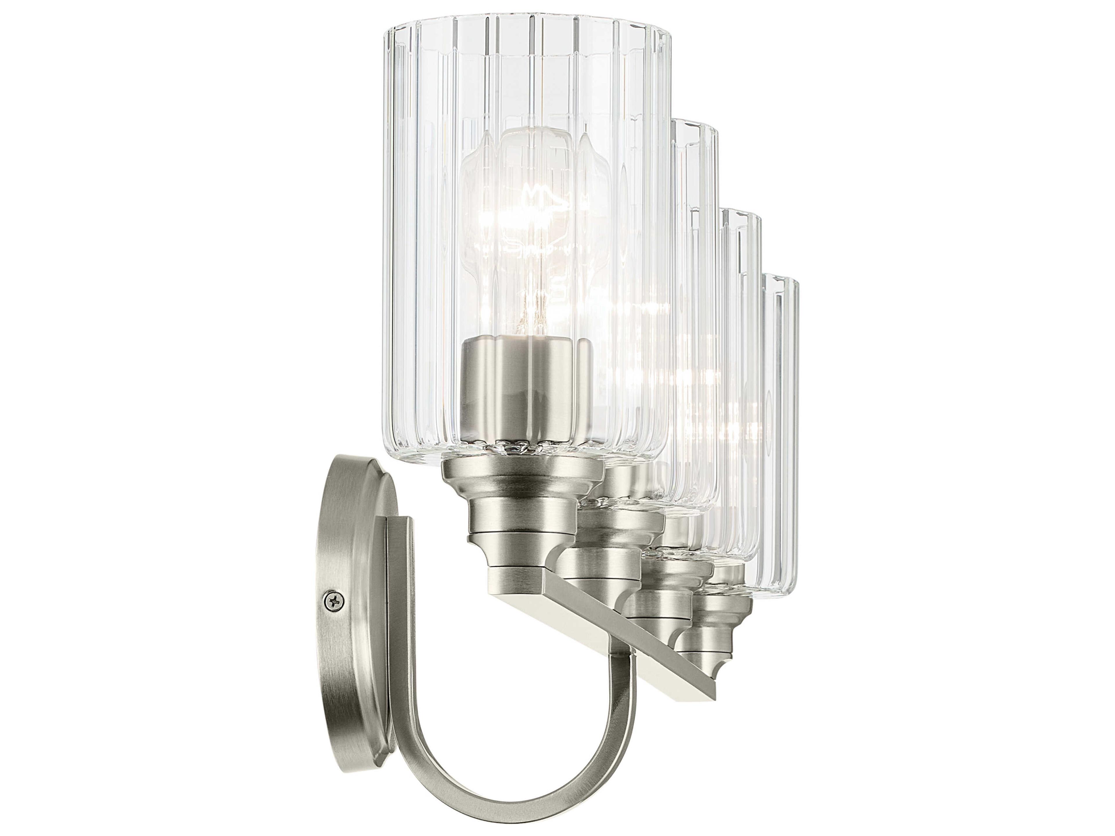 Kichler Gioe 4-Light Brushed Nickel Vanity Light