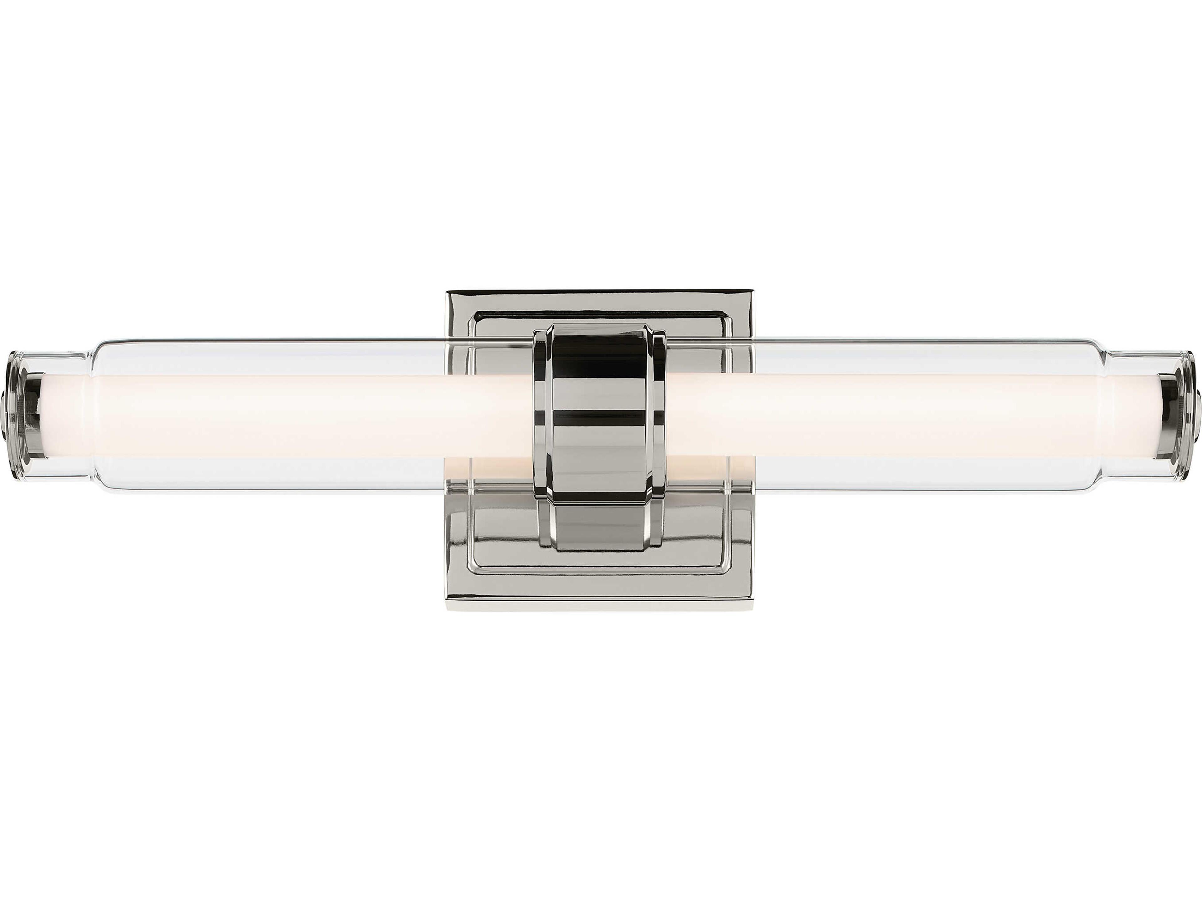 Kichler Laurene 1-Light Polished Nickel Vanity Light