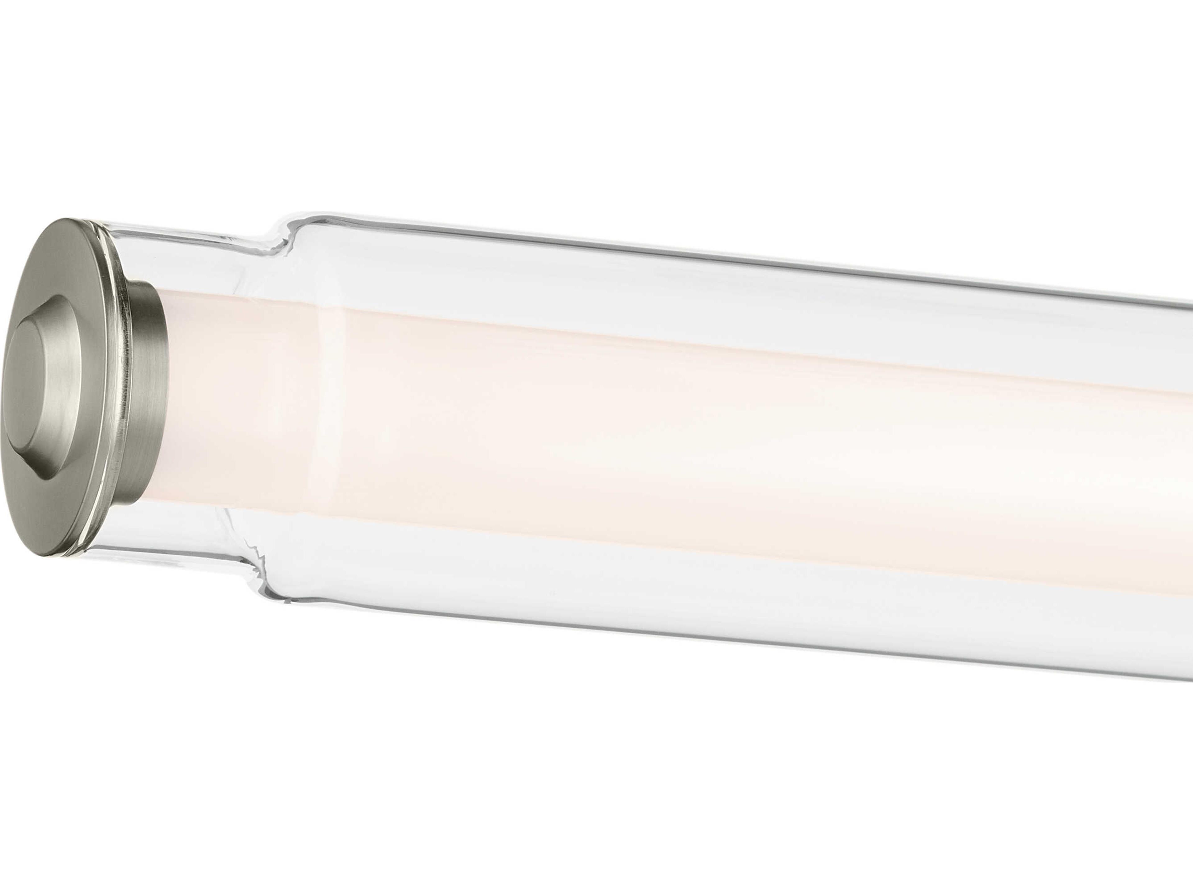 Kichler Laurene 1-Light Brushed Nickel Vanity Light