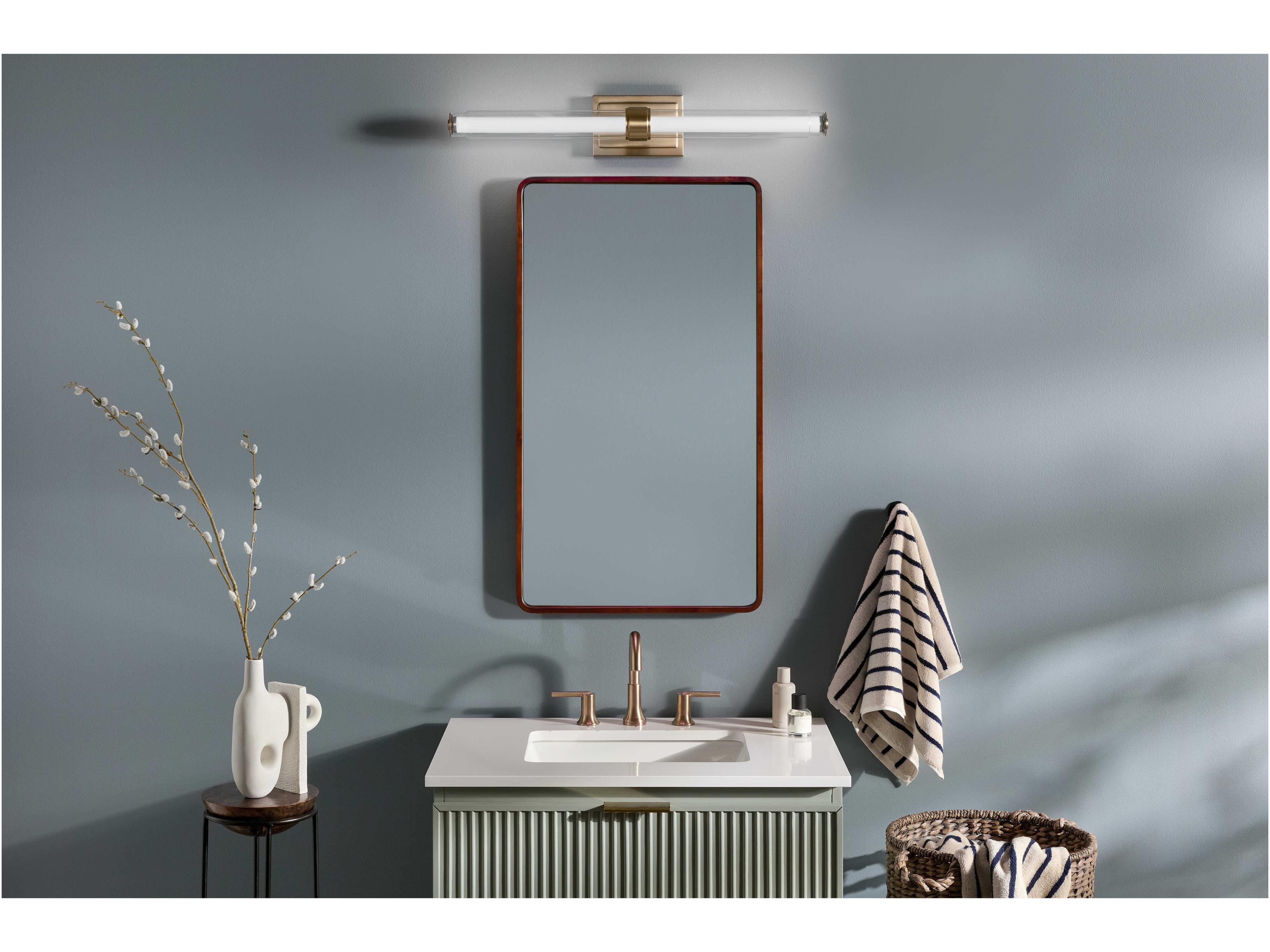 Kichler Laurene 1-Light Champagne Bronze Vanity Light