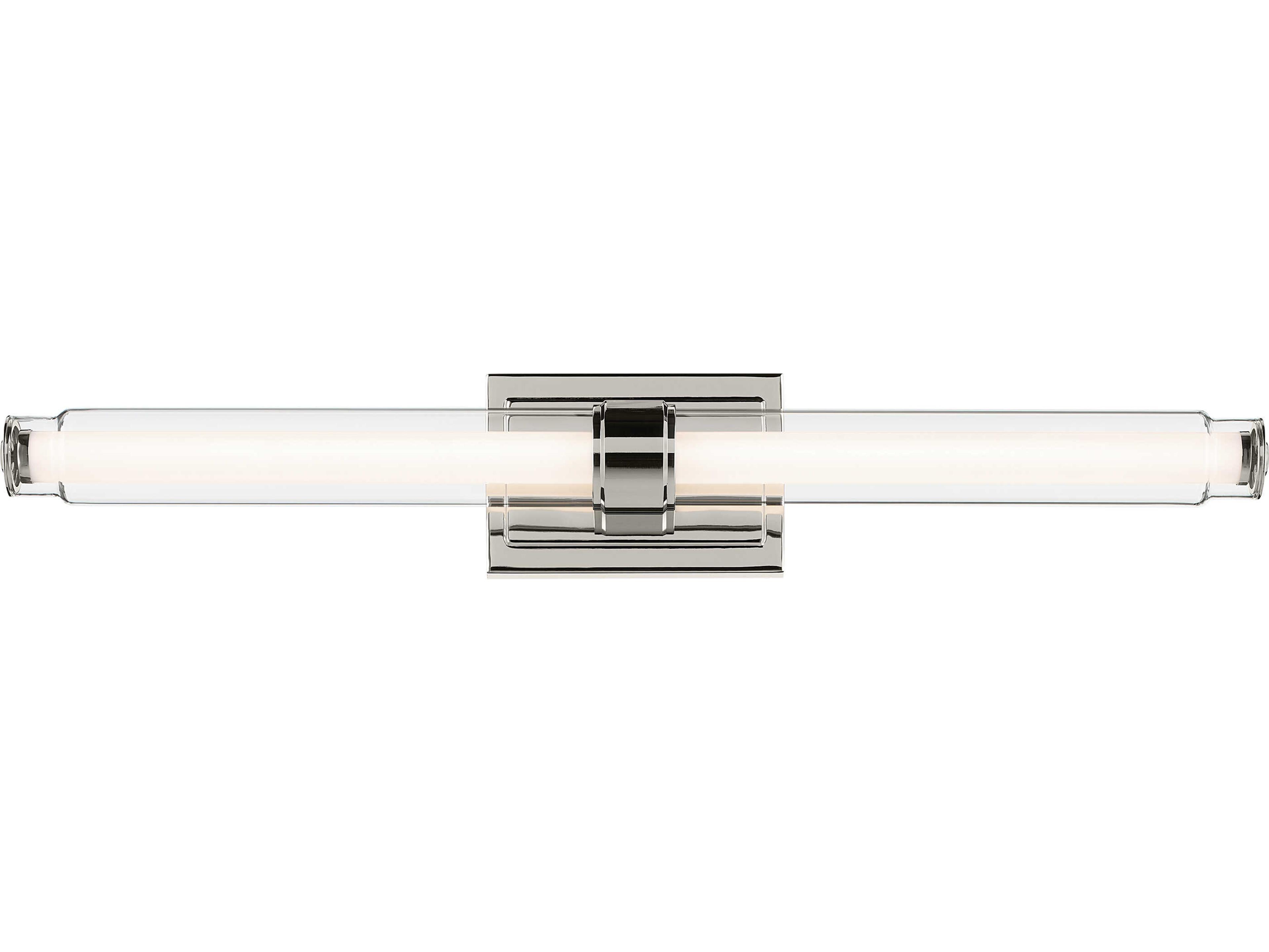 Kichler Laurene 1-Light Polished Nickel Vanity Light