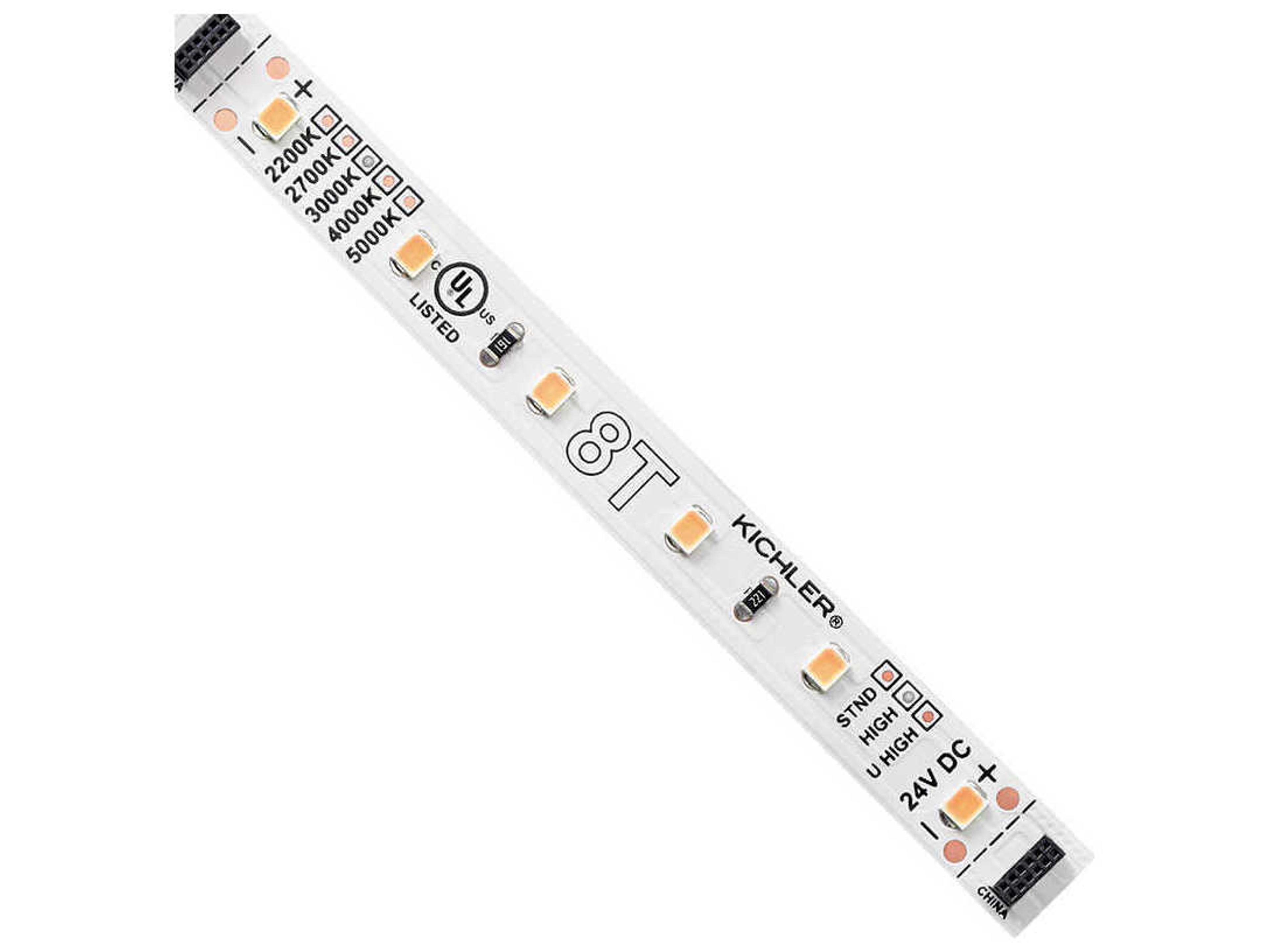 White 120" High Output 3000K LED Light Tape