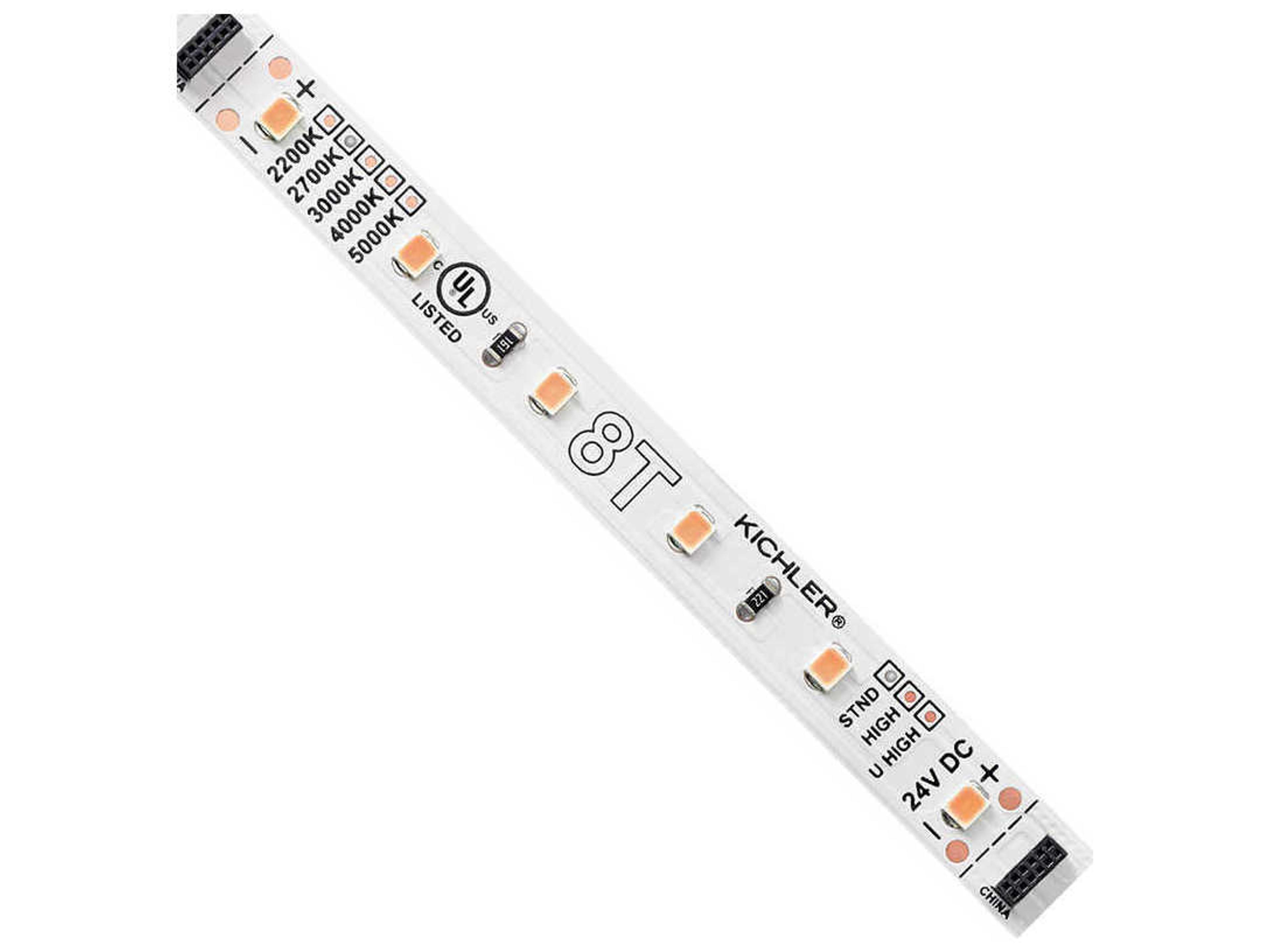 White 120" Standard Output 2700K LED Light Tape