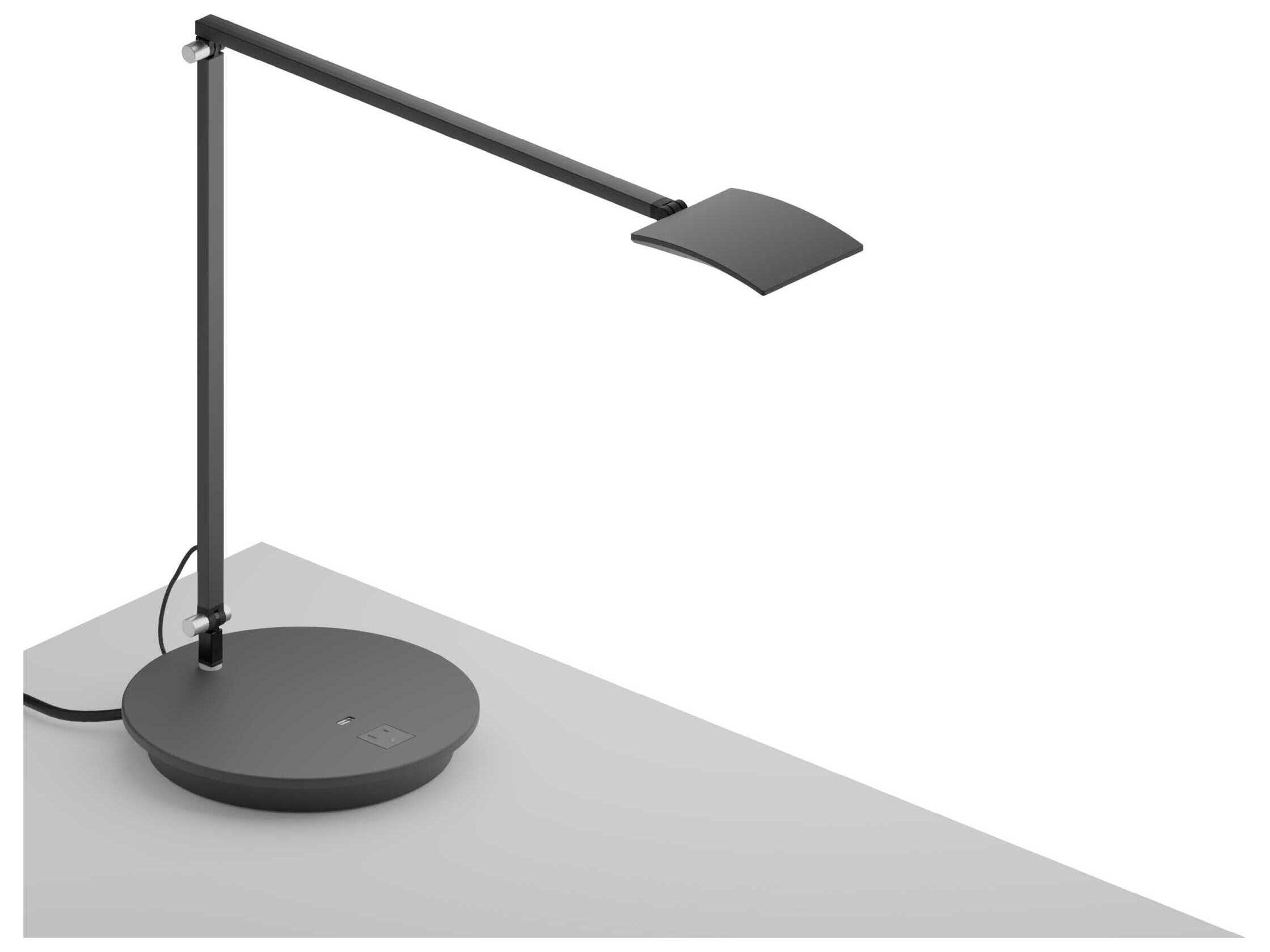 Koncept Mosso Metallic Black LED Desk Lamp