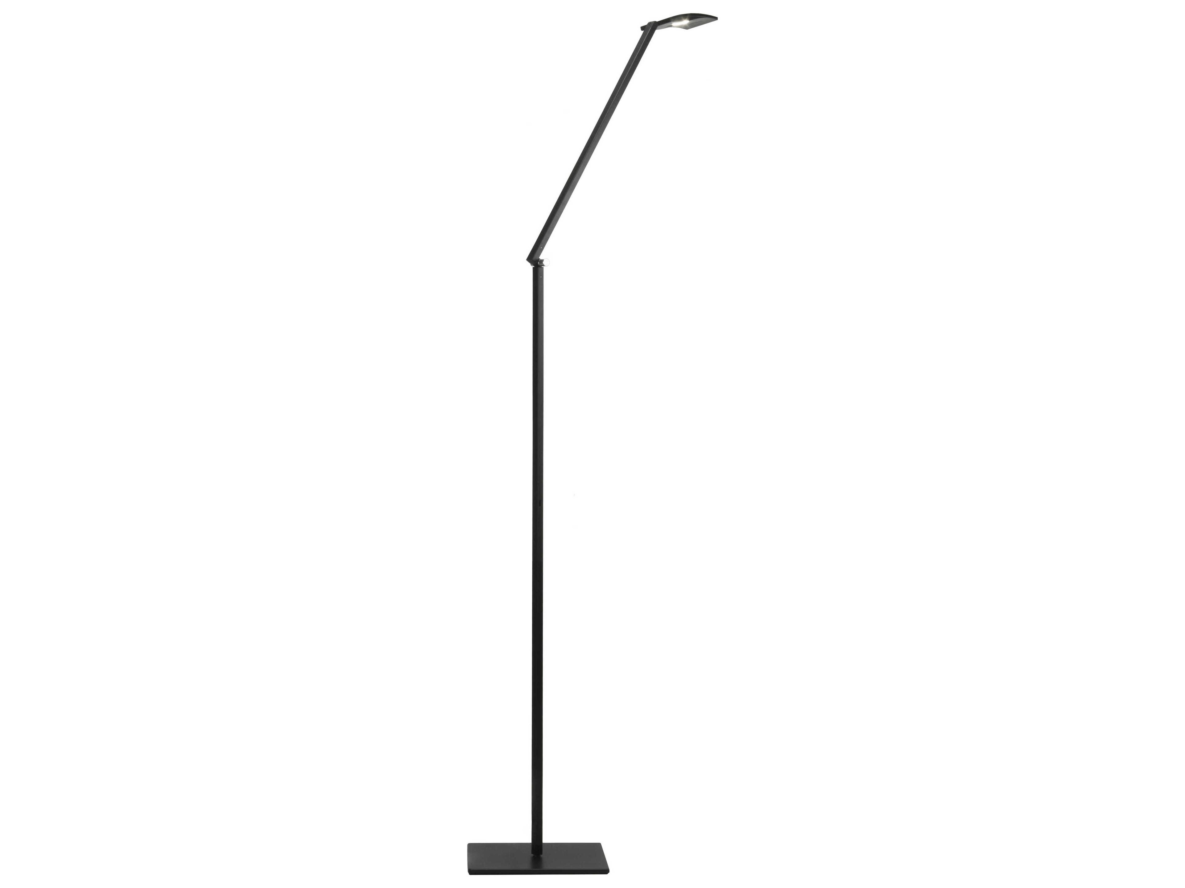 Mosso LED Metallic Black Floor Lamp