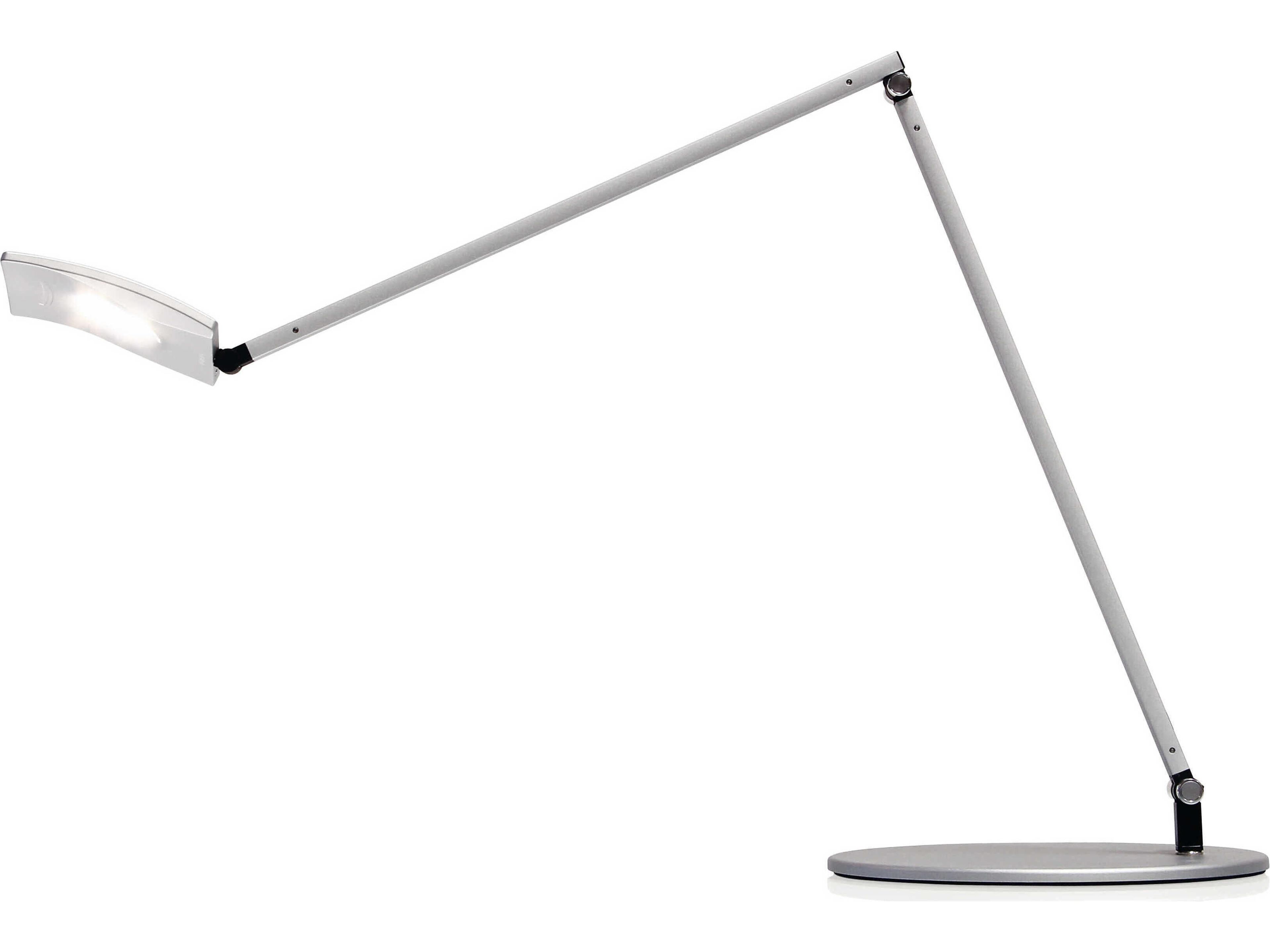 Mosso Silver LED Desk Lamp